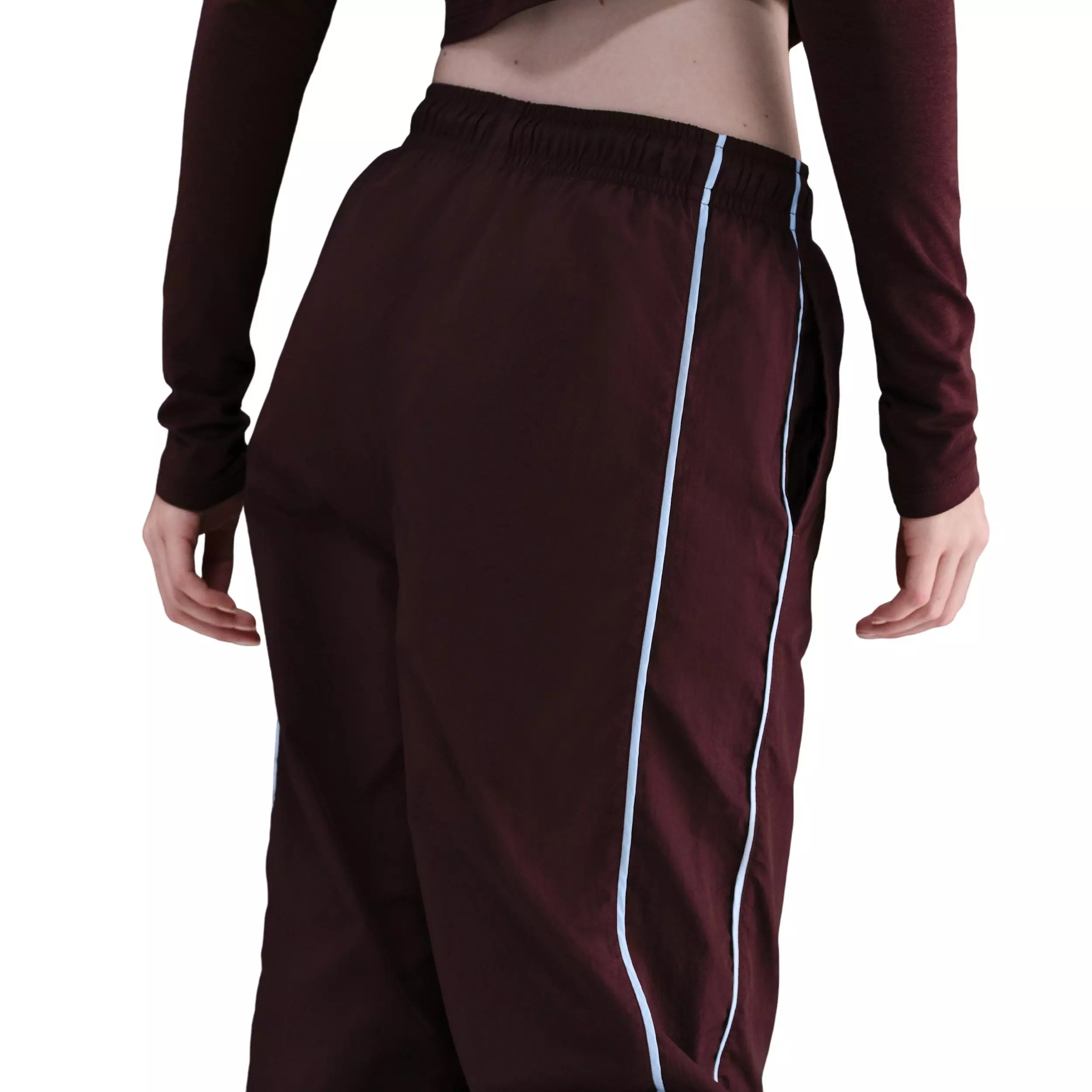 Nike Women's Sportswear Windrunner Woven Pants - Red - RED