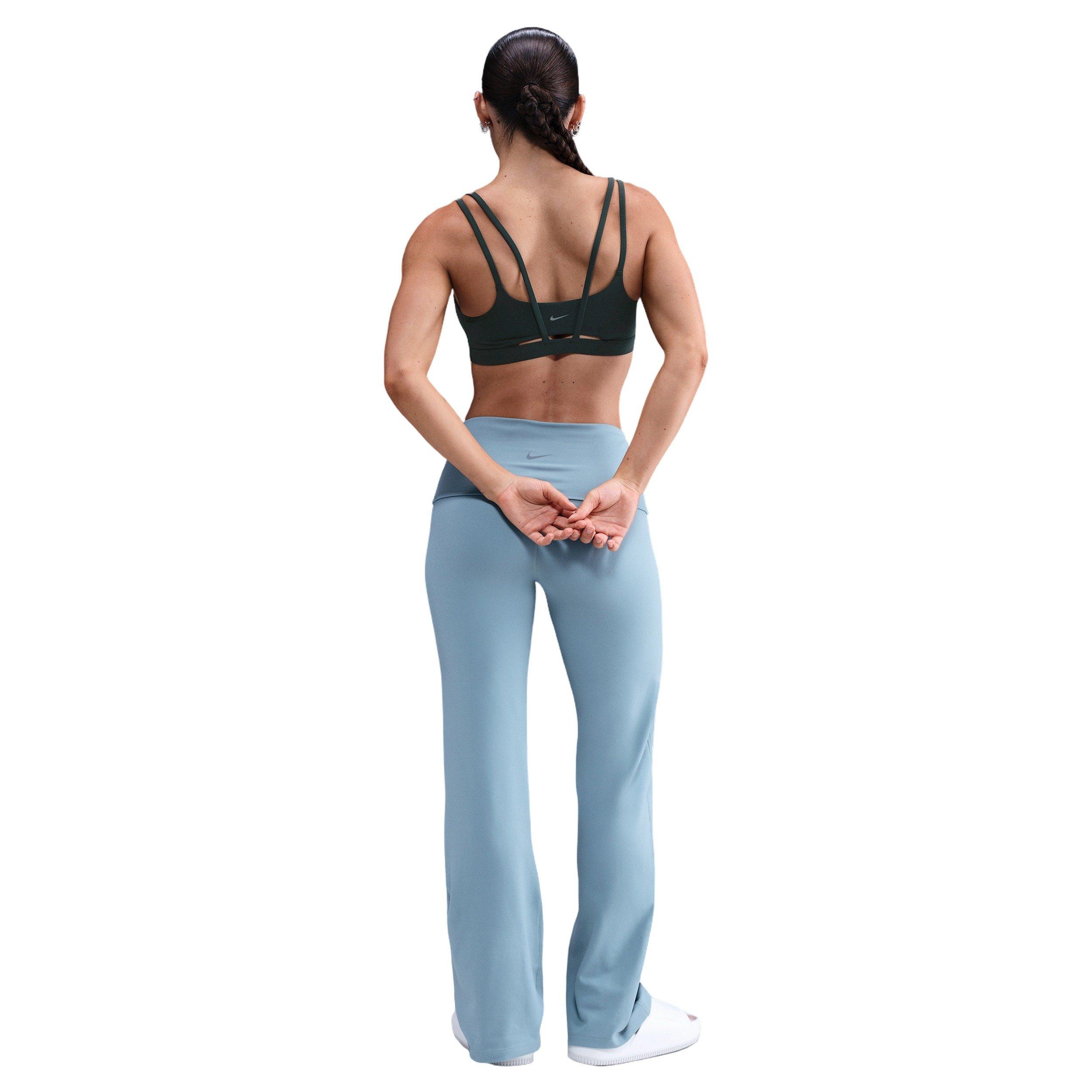 Nike Women's Zenvy Strappy Light-Support Padded Sports Bra - Seaweed - SEAWEED Thumbnail View 5