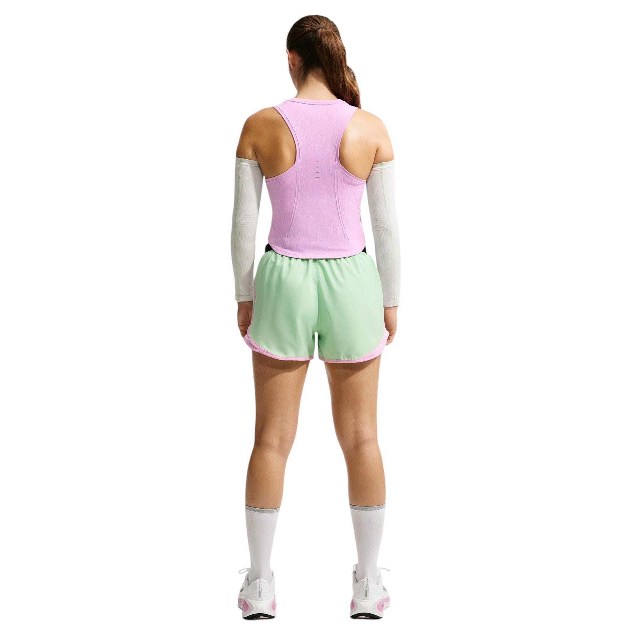 Nike Women's Swift Dri-FIT Seamless Running Tank Top - Pink - PINK
