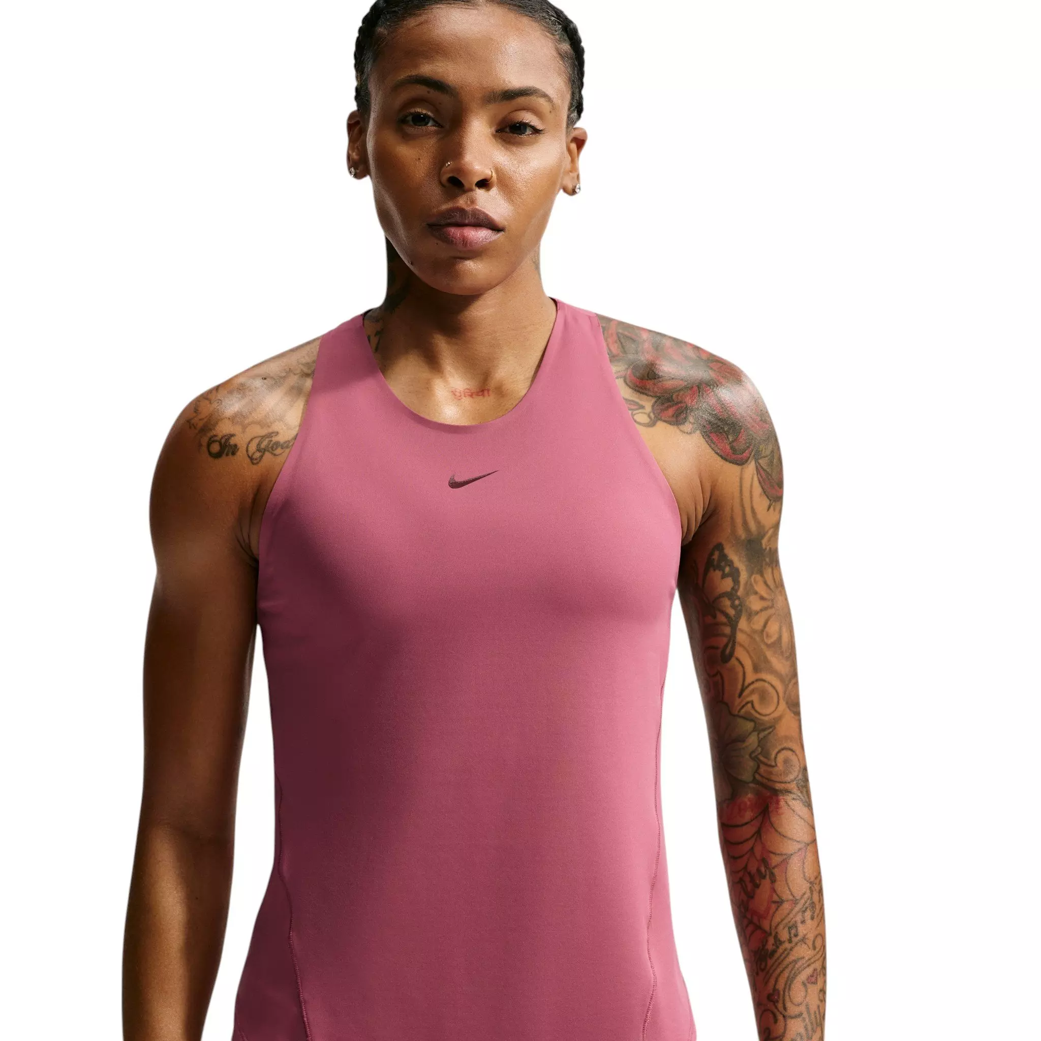 Nike Women's Universa Tank Top - Pink Smoke - PINK SMOKE
