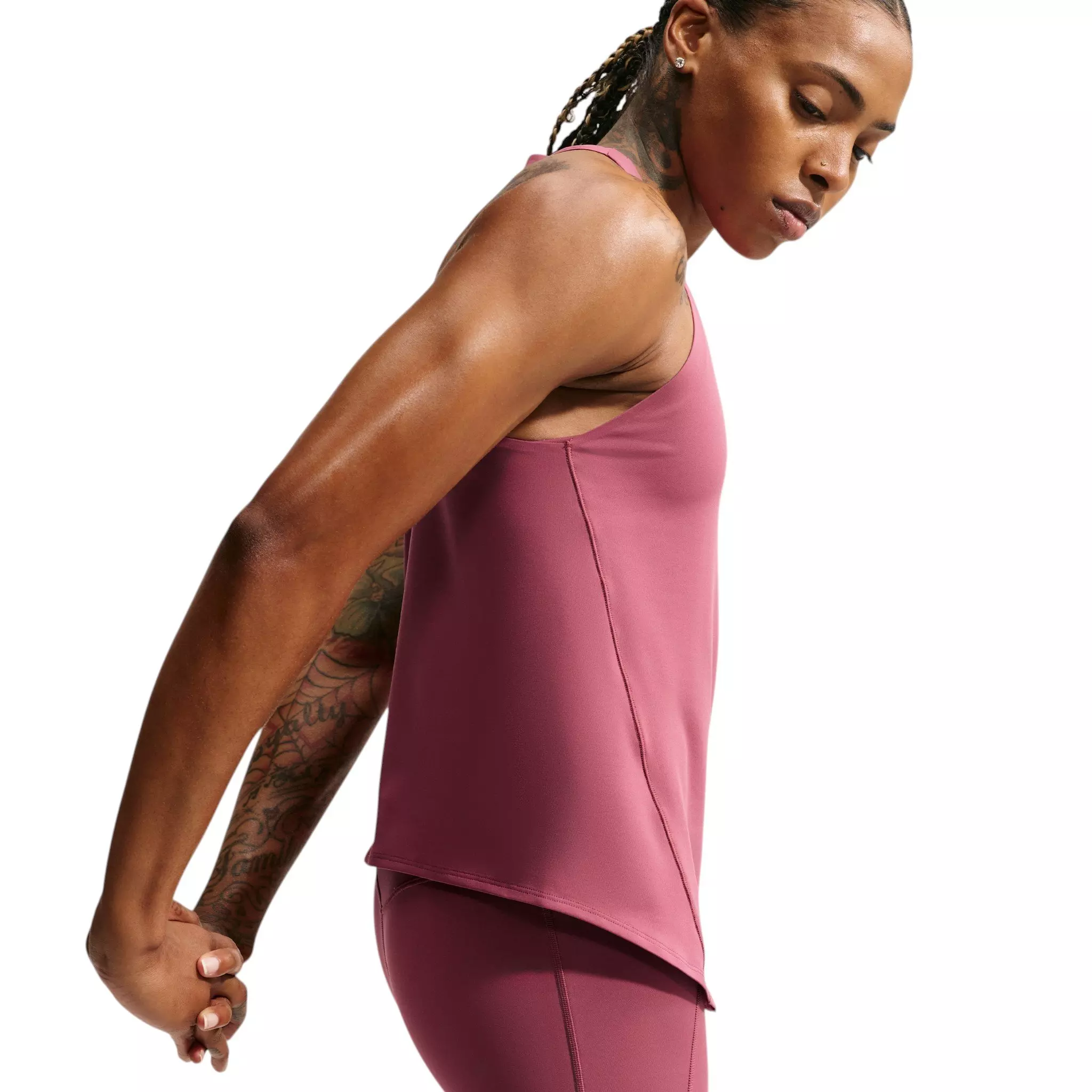 Nike Women's Universa Tank Top - Pink Smoke - PINK SMOKE
