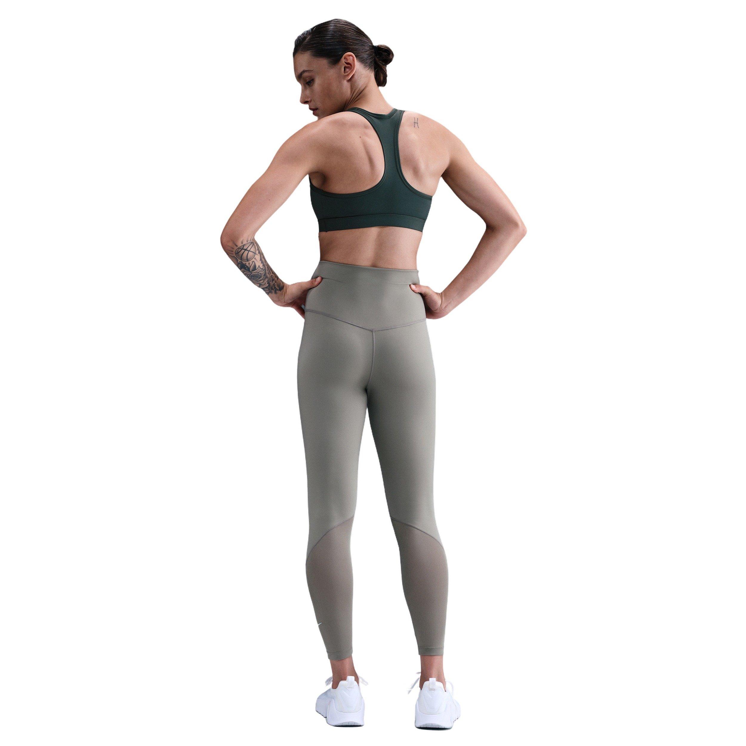 Nike Women's Swoosh Medium Support Padded Sports Bra - Green - GREEN Thumbnail View 5