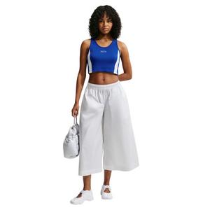 Nike Women's Sportswear Tight Cropped Tank - Royal/White - ROYAL/WHITE