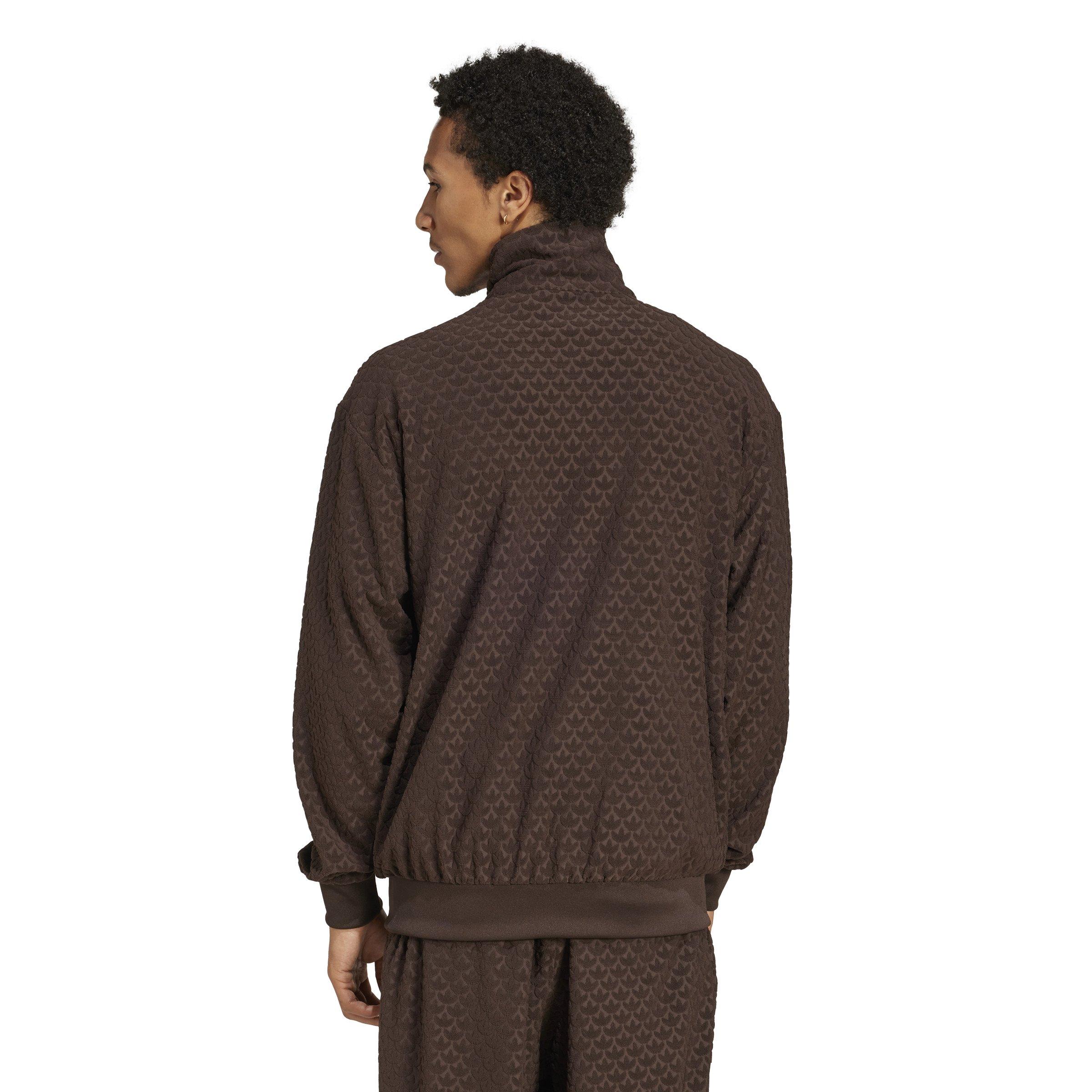 adidas Originals Men's Monogram Track Top -Brown - BROWN Thumbnail View 2