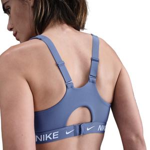 Nike Women's Indy High Support Padded Adjustable Sports Bra - Blue