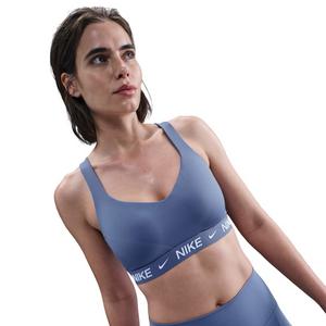 Nike Women's Indy High Support Padded Adjustable Sports Bra - Blue