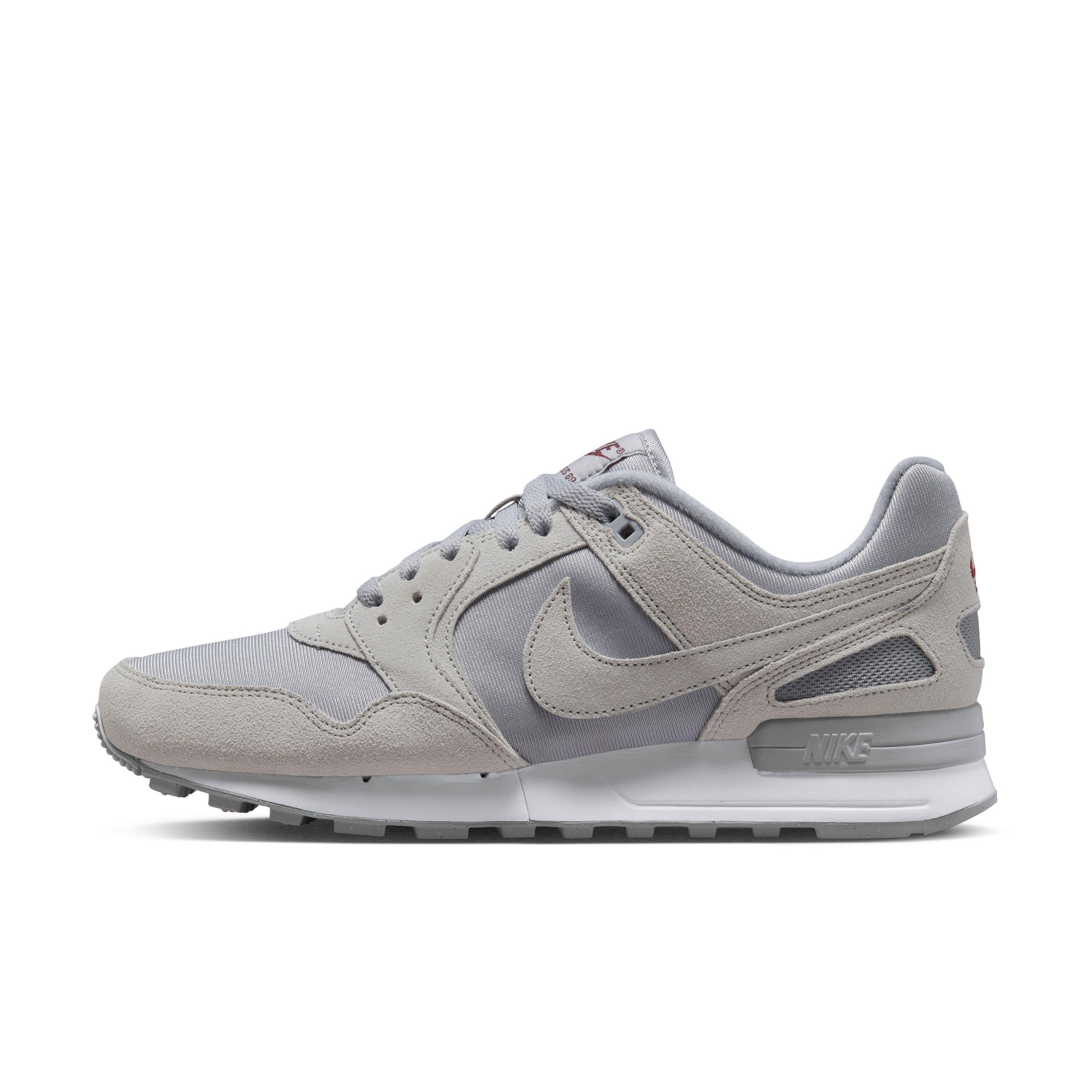 Nike Air Pegasus '89 "Wolf Grey/Team Red/White/Wolf Grey" Men's Shoe - GREY/RED/WHITE/GREY Thumbnail View 2
