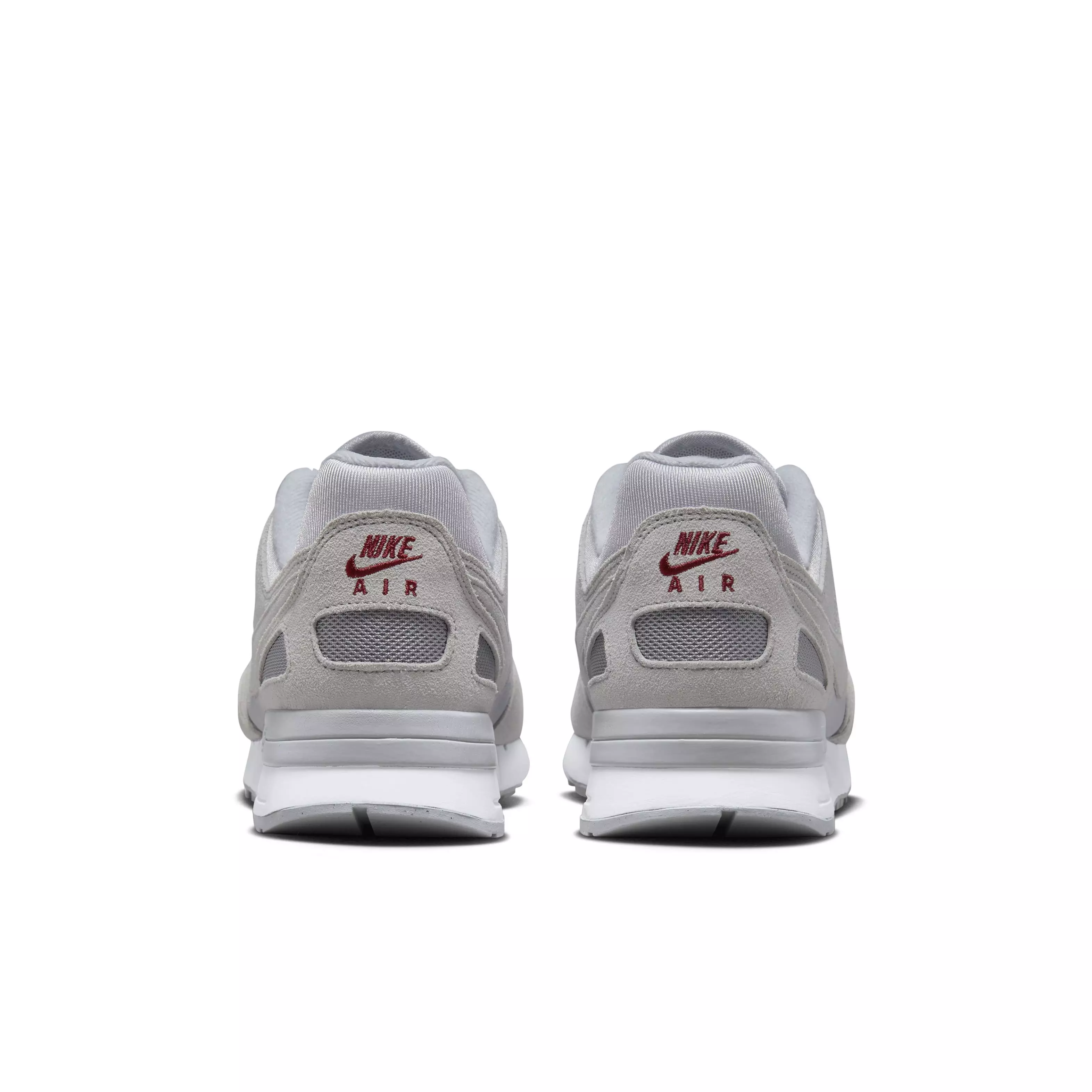 Nike Air Pegasus '89 "Wolf Grey/Team Red/White/Wolf Grey" Men's Shoe - GREY/RED/WHITE/GREY
