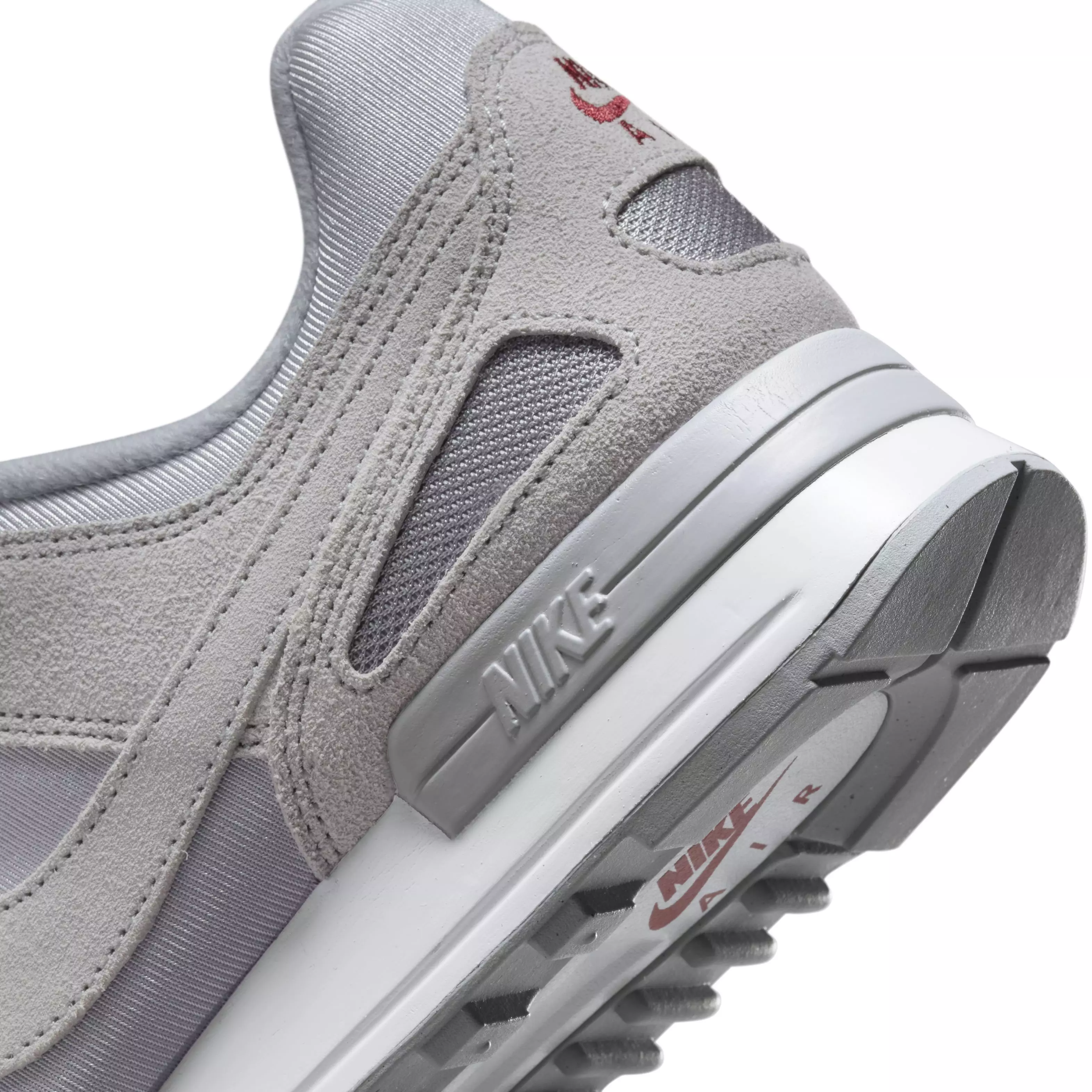 Nike Air Pegasus '89 "Wolf Grey/Team Red/White/Wolf Grey" Men's Shoe - GREY/RED/WHITE/GREY