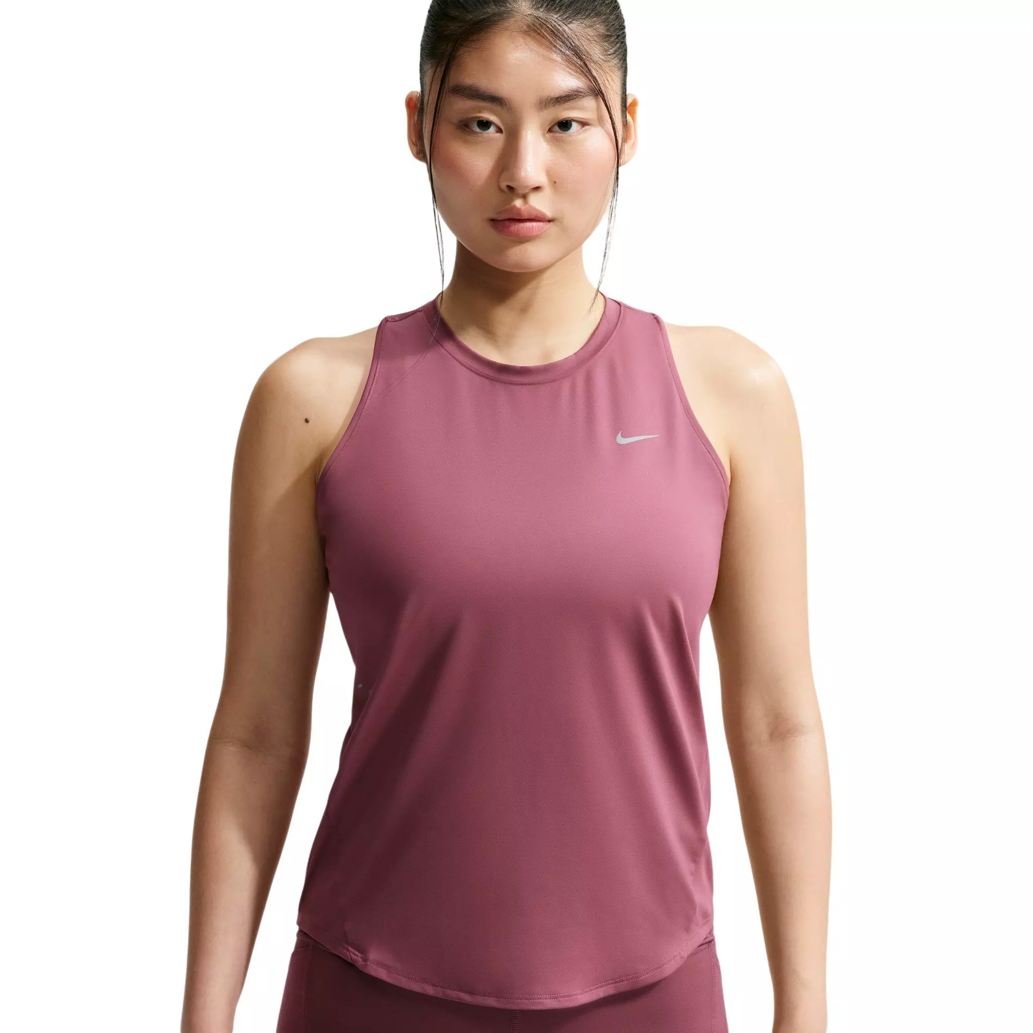 Nike Women's Swift Dri-FIT Running Tank Top - Pink - PINK