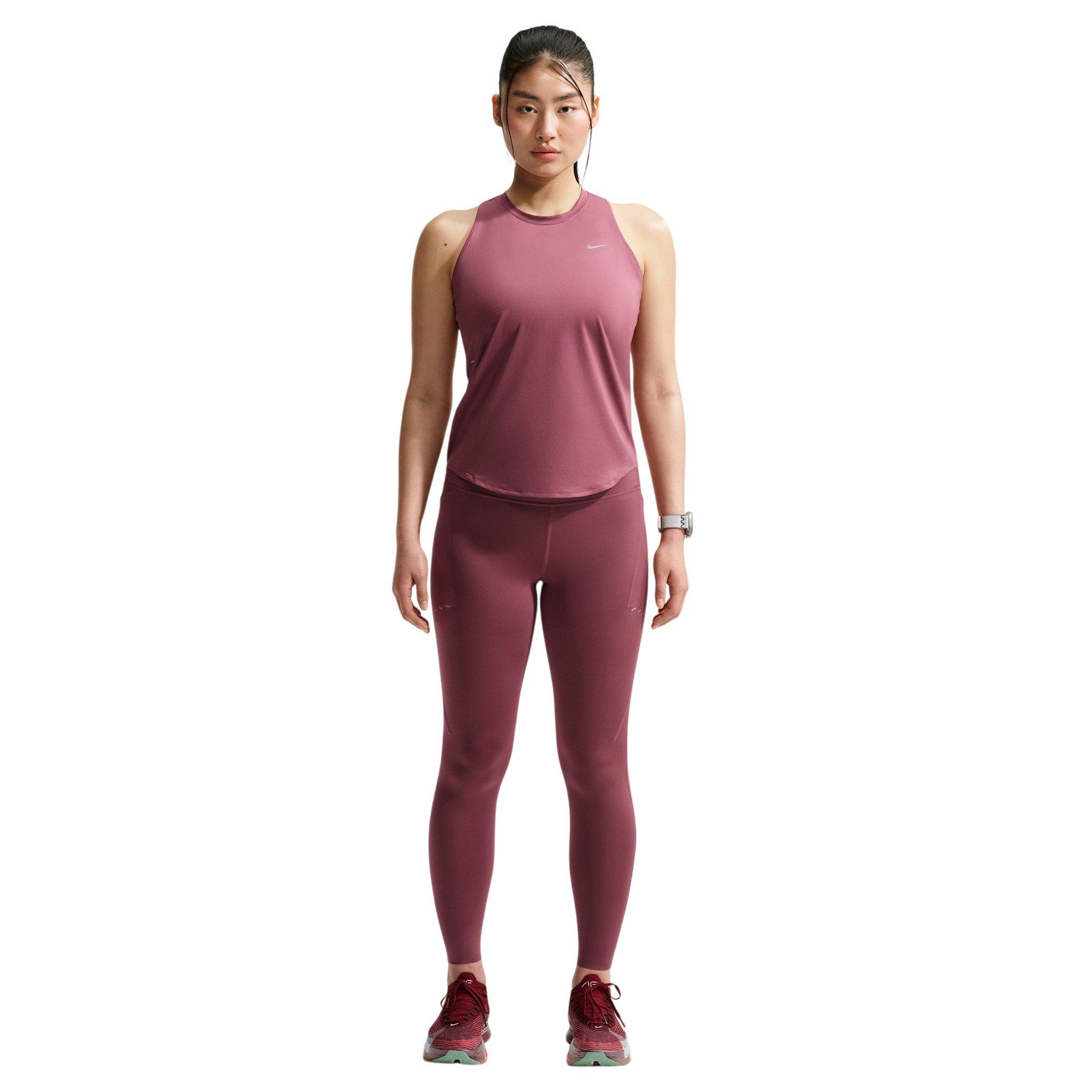 Nike Women's Swift Dri-FIT Running Tank Top - Pink - PINK