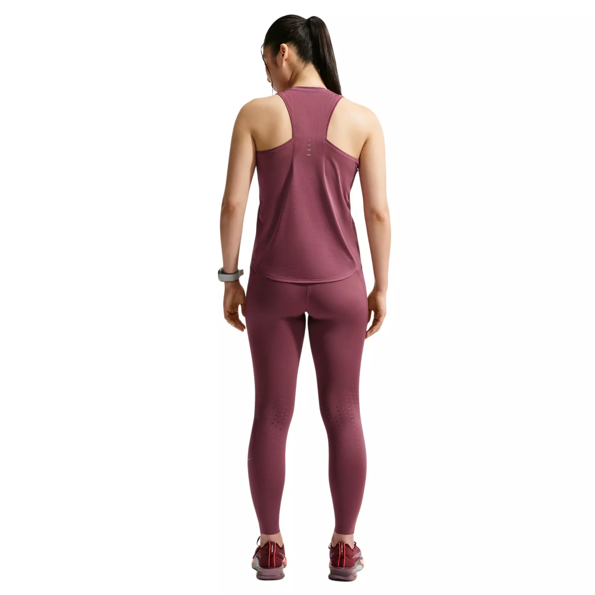 Nike Women's Swift Dri-FIT Running Tank Top - Pink - PINK