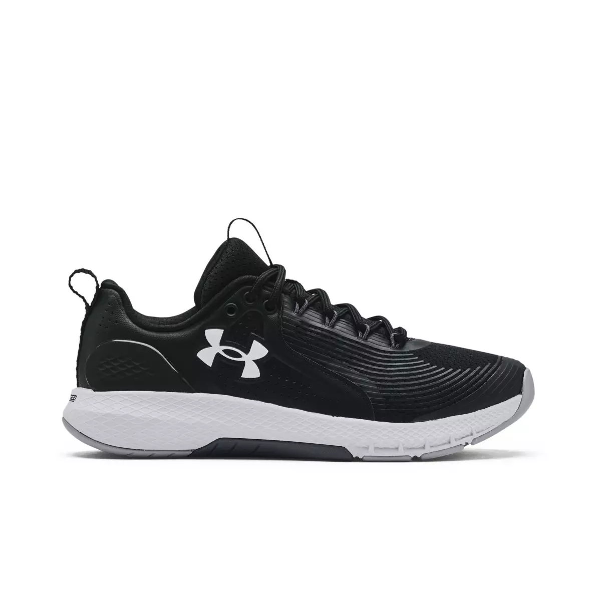 Under Armour Charged Commit 3 Men's Training Shoe - BLACK/WHITE