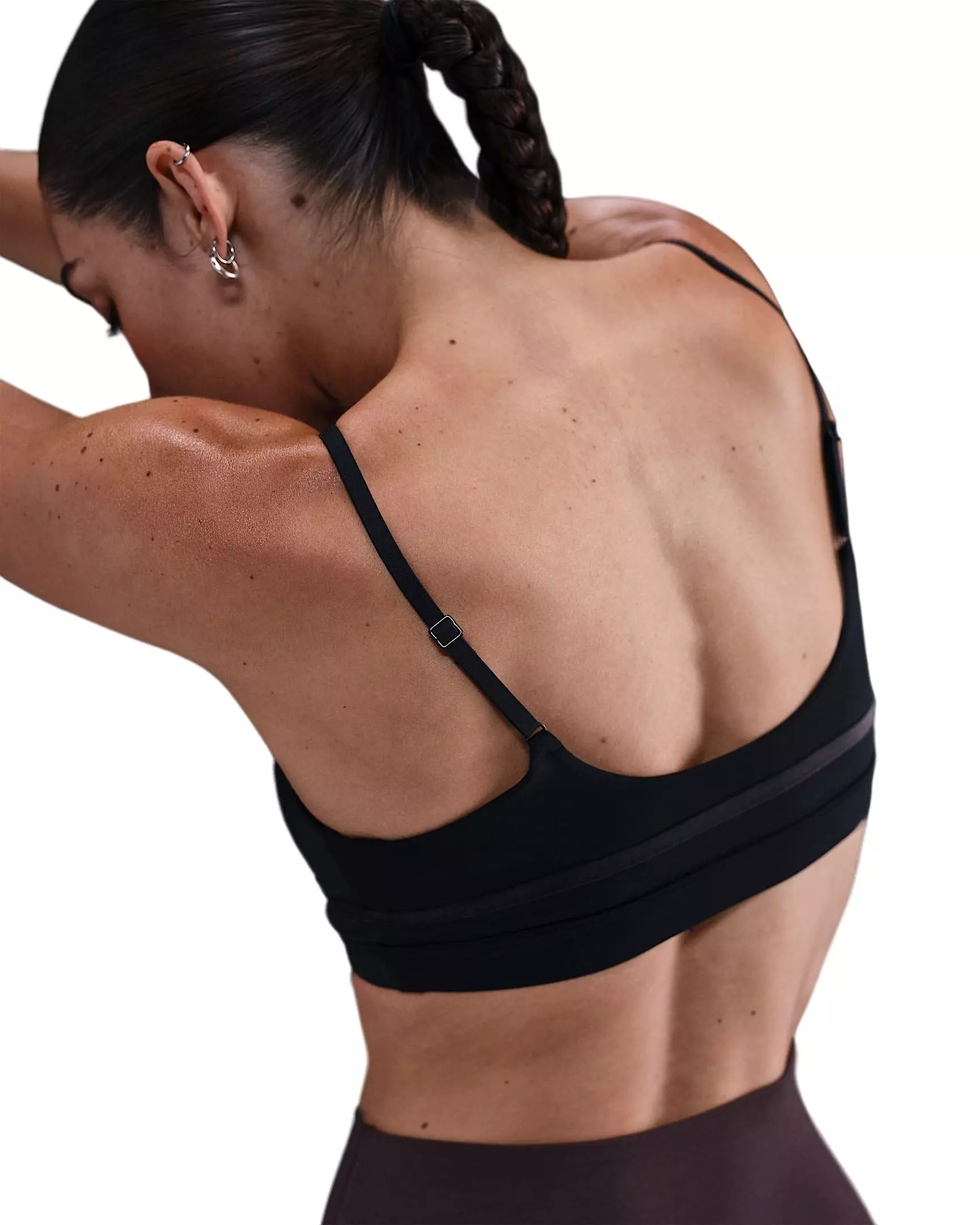 Nike Women's One Light-Support Padded Sports Bra - Black - BLACK