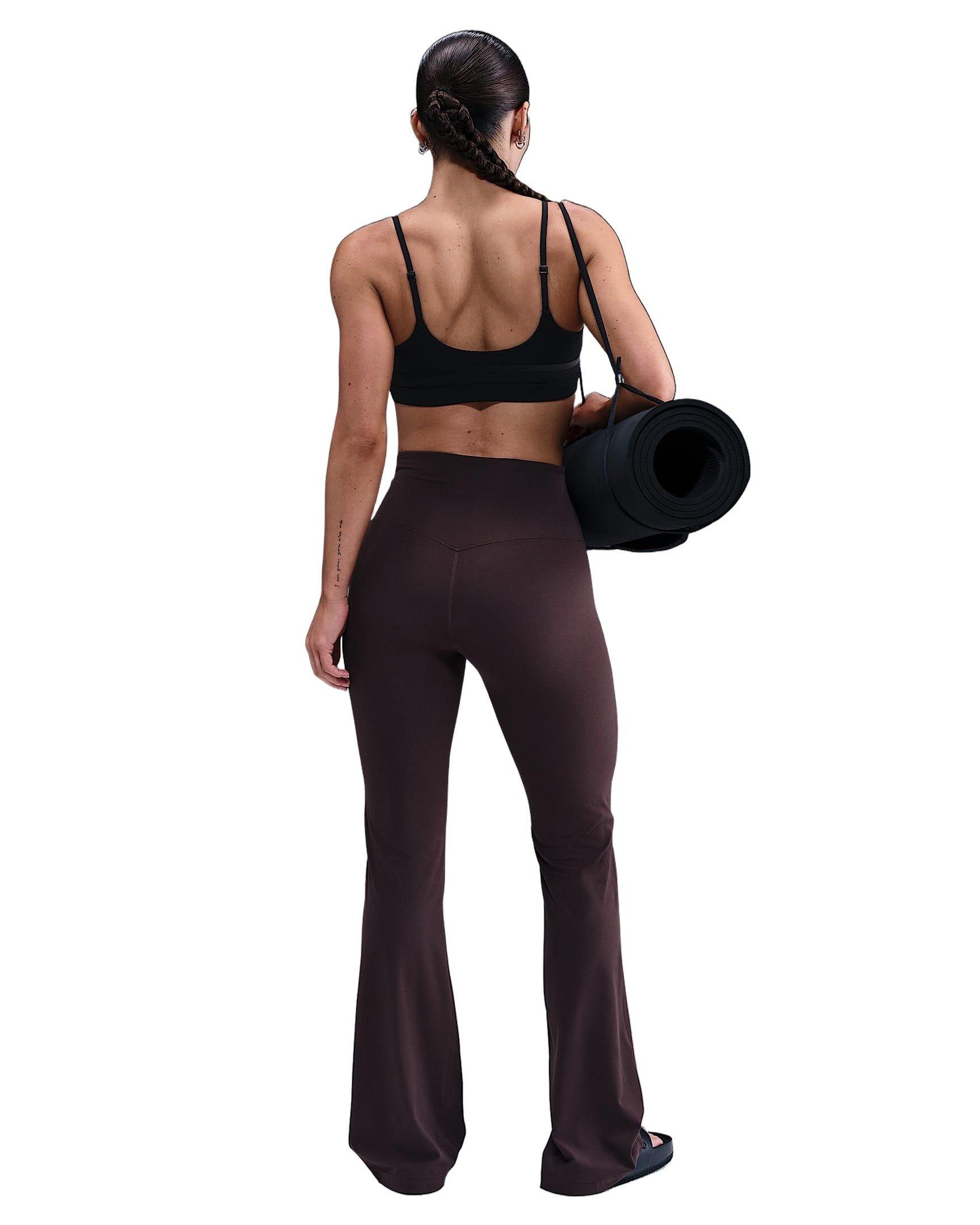 Nike Women's One Light-Support Padded Sports Bra - Black - BLACK Thumbnail View 5