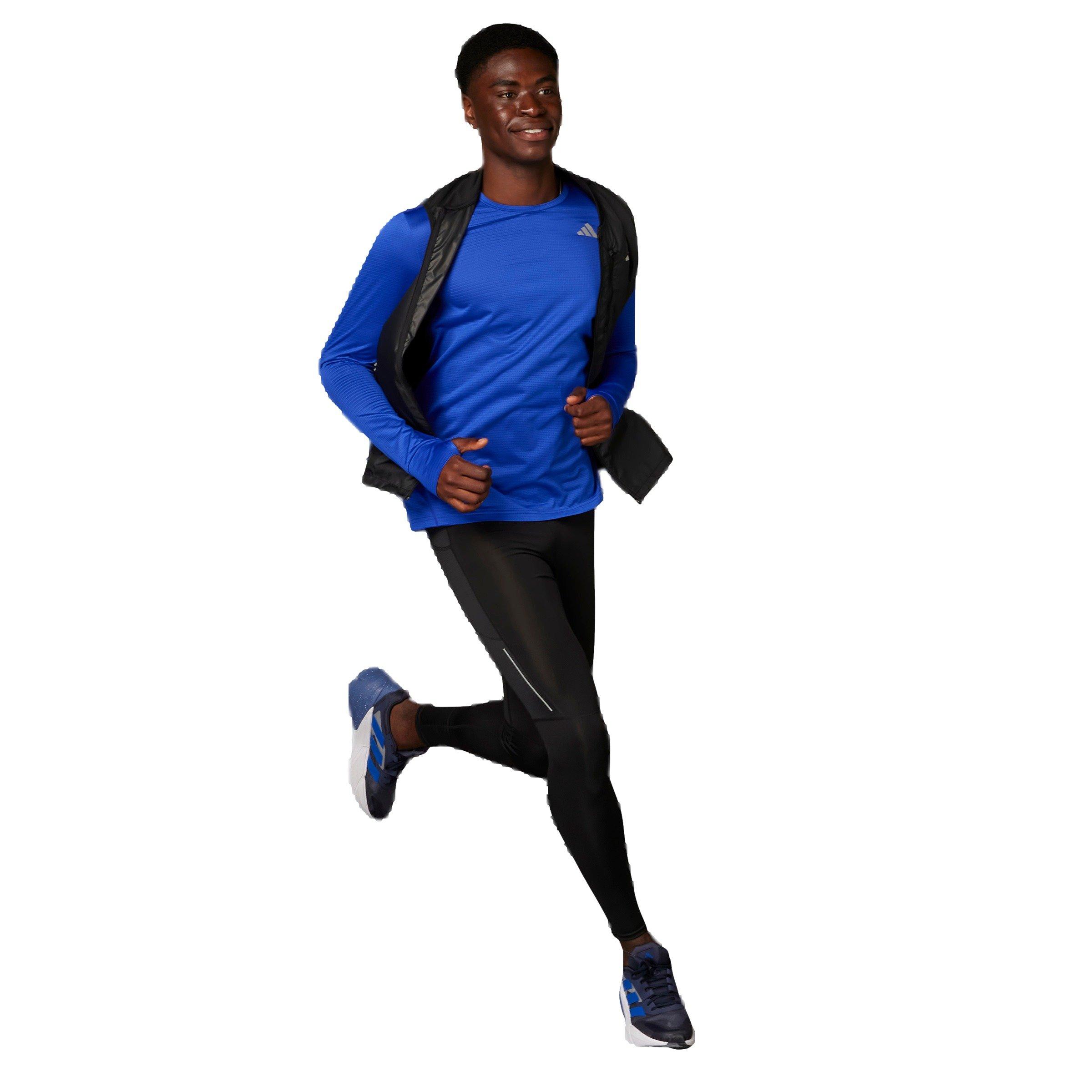 adidas Men's Own the Run Leggings -Black - BLACK Thumbnail View 3