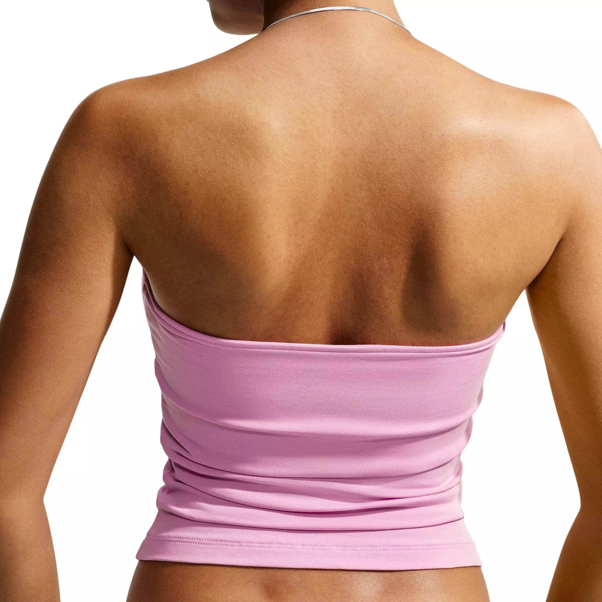Nike Women's Sportswear Tight Tube Top - Pink - PINK