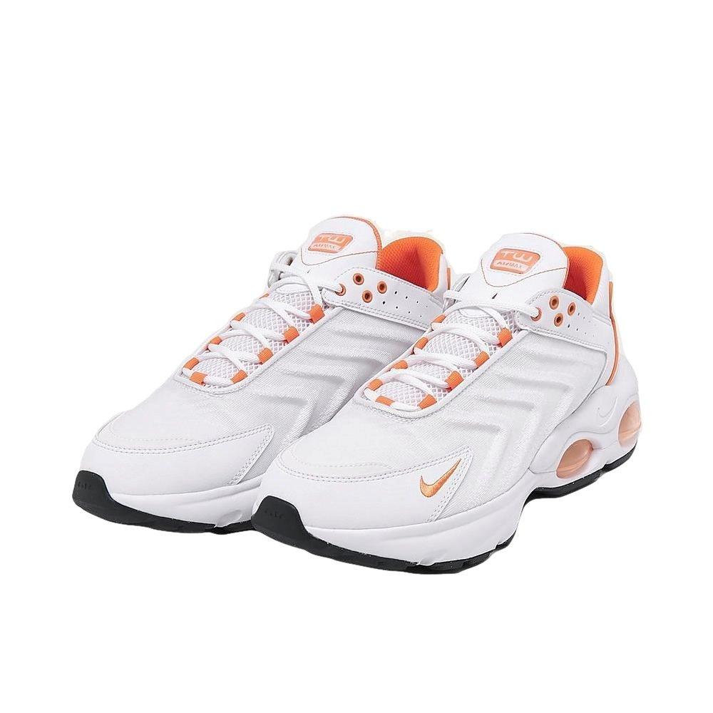 Nike Air Max TW "White/Black/Bright Mandarin" Men's Shoe - WHITE/ORANGE Thumbnail View 3