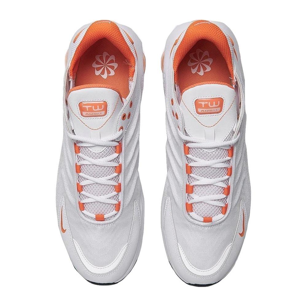 Nike Air Max TW "White/Black/Bright Mandarin" Men's Shoe - WHITE/ORANGE Thumbnail View 4