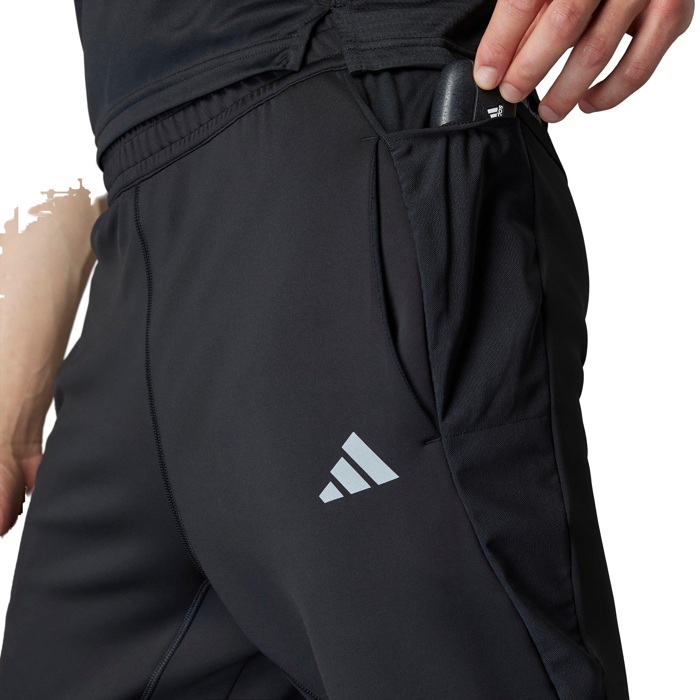 adidas Men's Own the Run Astro Knit Joggers -Black - BLACK Thumbnail View 5