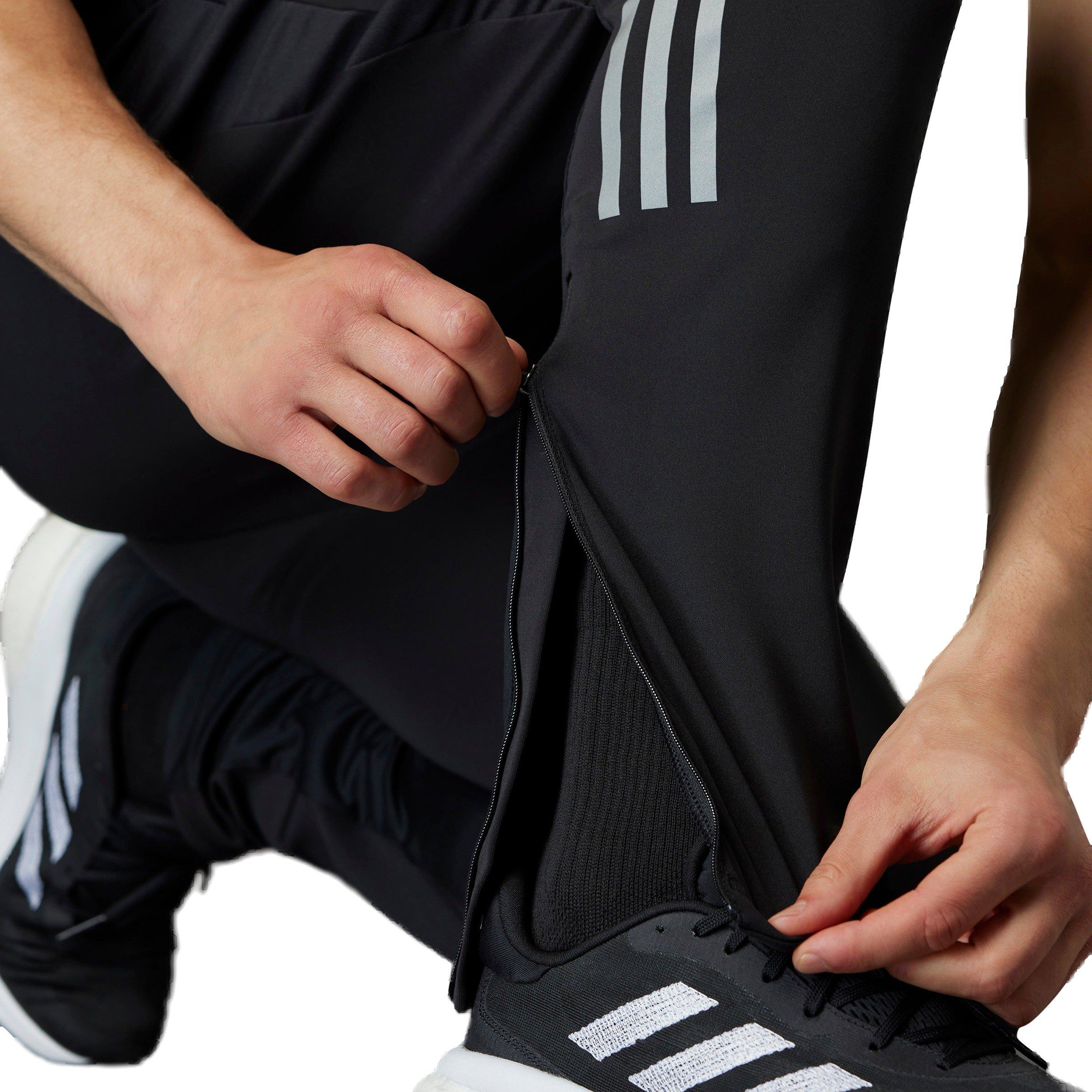 adidas Men's Own the Run Astro Knit Joggers - Black - BLACK Thumbnail View 6