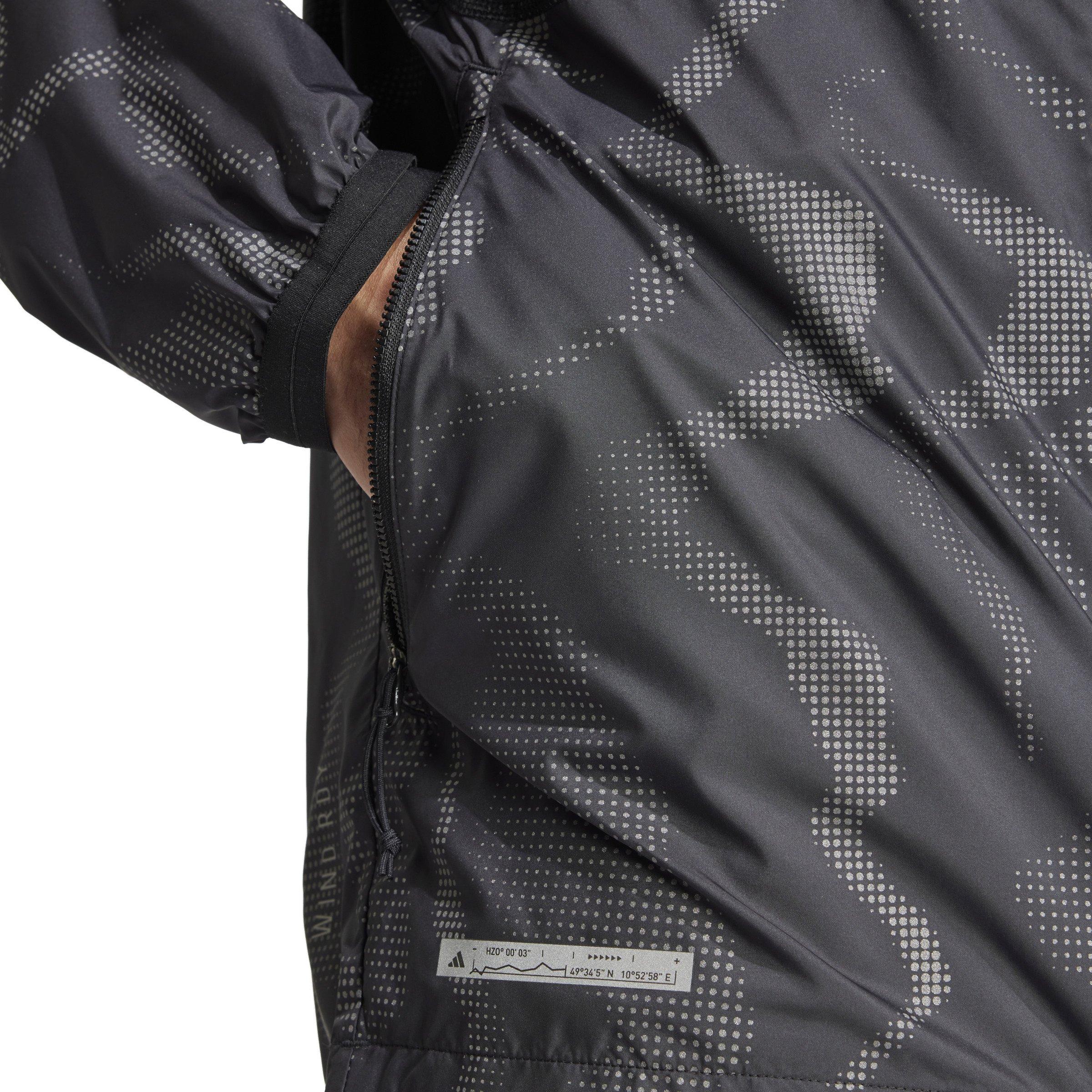adidas Men's Ultimate WIND.RDY Jacket -Black - BLACK Thumbnail View 4