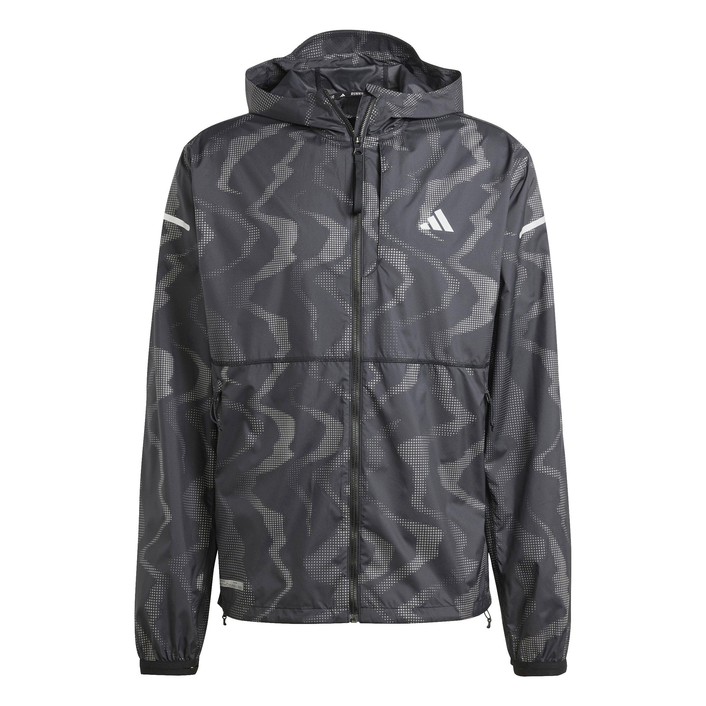 adidas Men's Ultimate WIND.RDY Jacket -Black - BLACK Thumbnail View 6