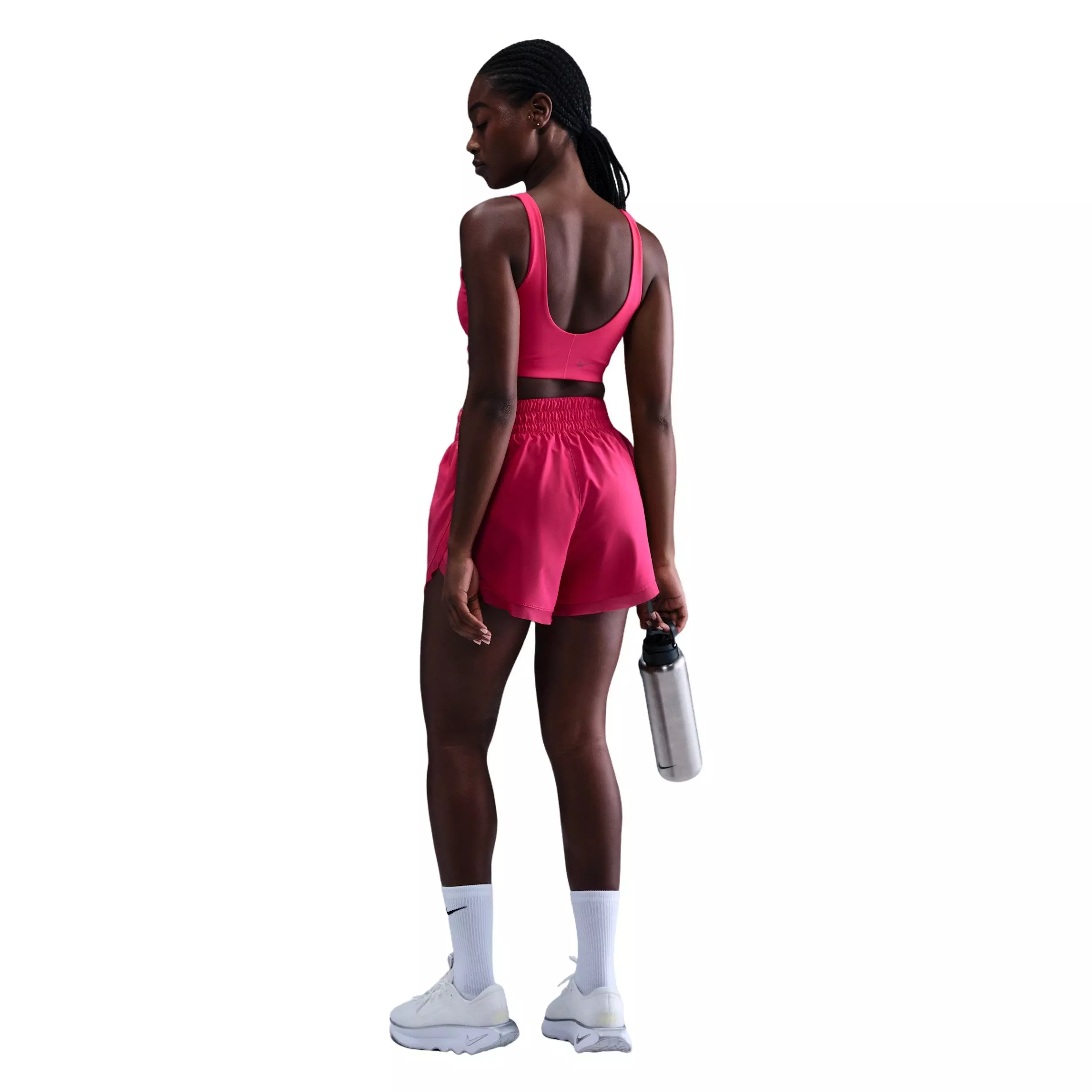 Nike Women's One Light-Support Padded Sports Bra - Pink - PINK