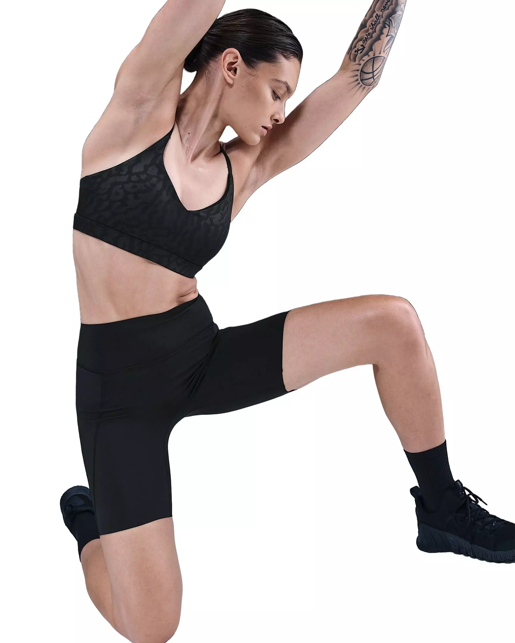 Nike Women's Indy Light-Support Padded Adjustable Sports Bra - Black - BLACK