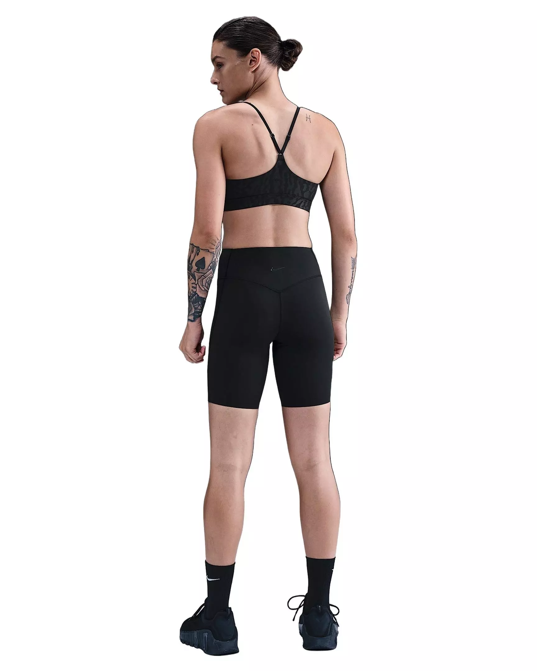 Nike Women's Indy Light-Support Padded Adjustable Sports Bra - Black - BLACK