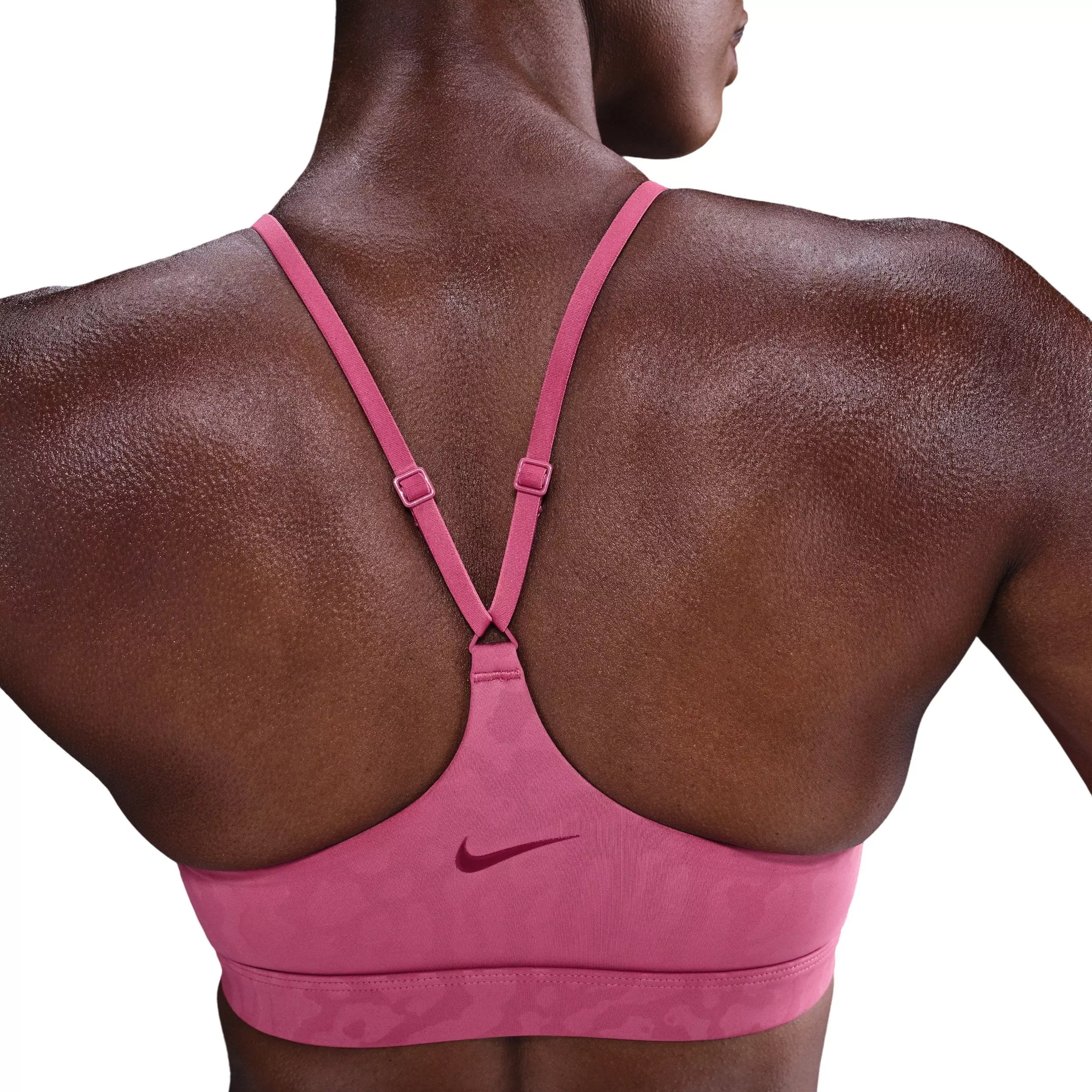 Nike Women's Indy Light-Support Padded Adjustable Sports Bra - Beet Purple - BEET PURPLE