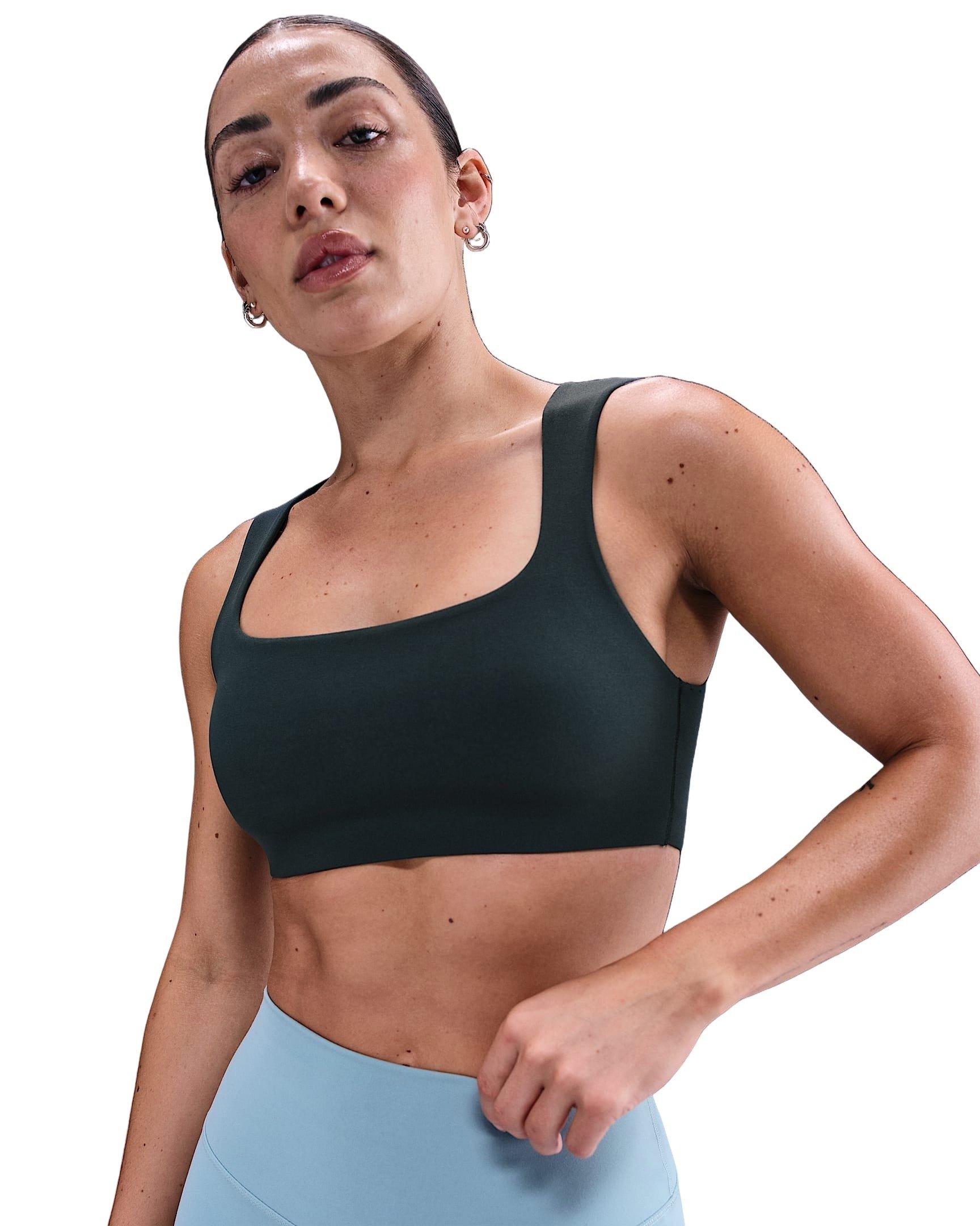 Nike Women's Zenvy Light-Support Lightly Lined Sports Bra - Green - GREEN Thumbnail View 1