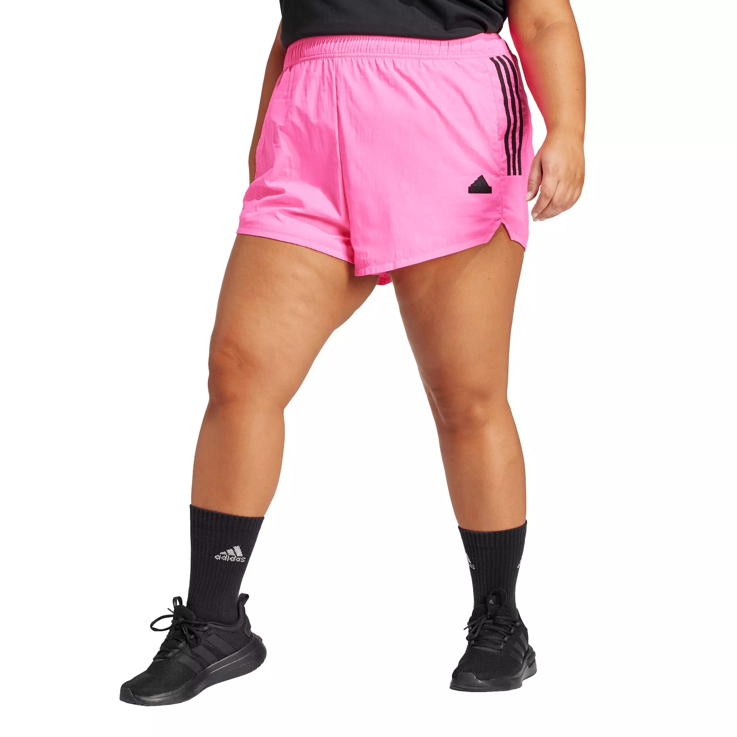 adidas Women's 3-Stripes Tiro Cut Summer Shorts - Pink - PINK