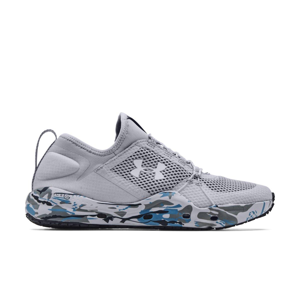 Under Armour Micro G Kilchis Camo "Mod Gray / Ridge Reaper Camo Hydro" Men's Fishing Shoe - GREY Thumbnail View 1