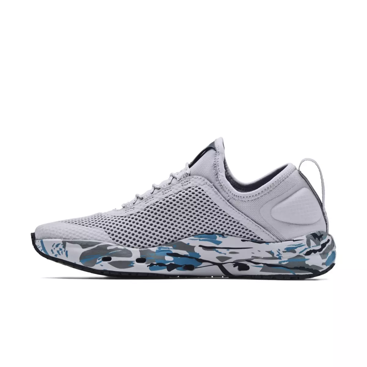 Under Armour Micro G Kilchis Camo "Mod Gray / Ridge Reaper Camo Hydro" Men's Fishing Shoe - GREY