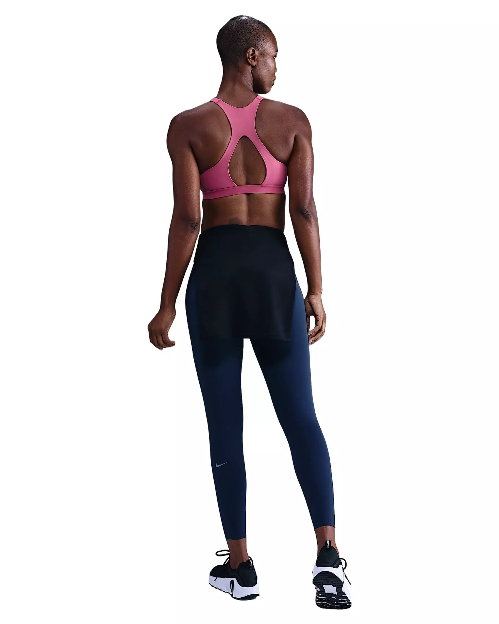 Nike Women's Universa Medium-Support Padded Sport Bra -Beet Purple - BEET PURPLE