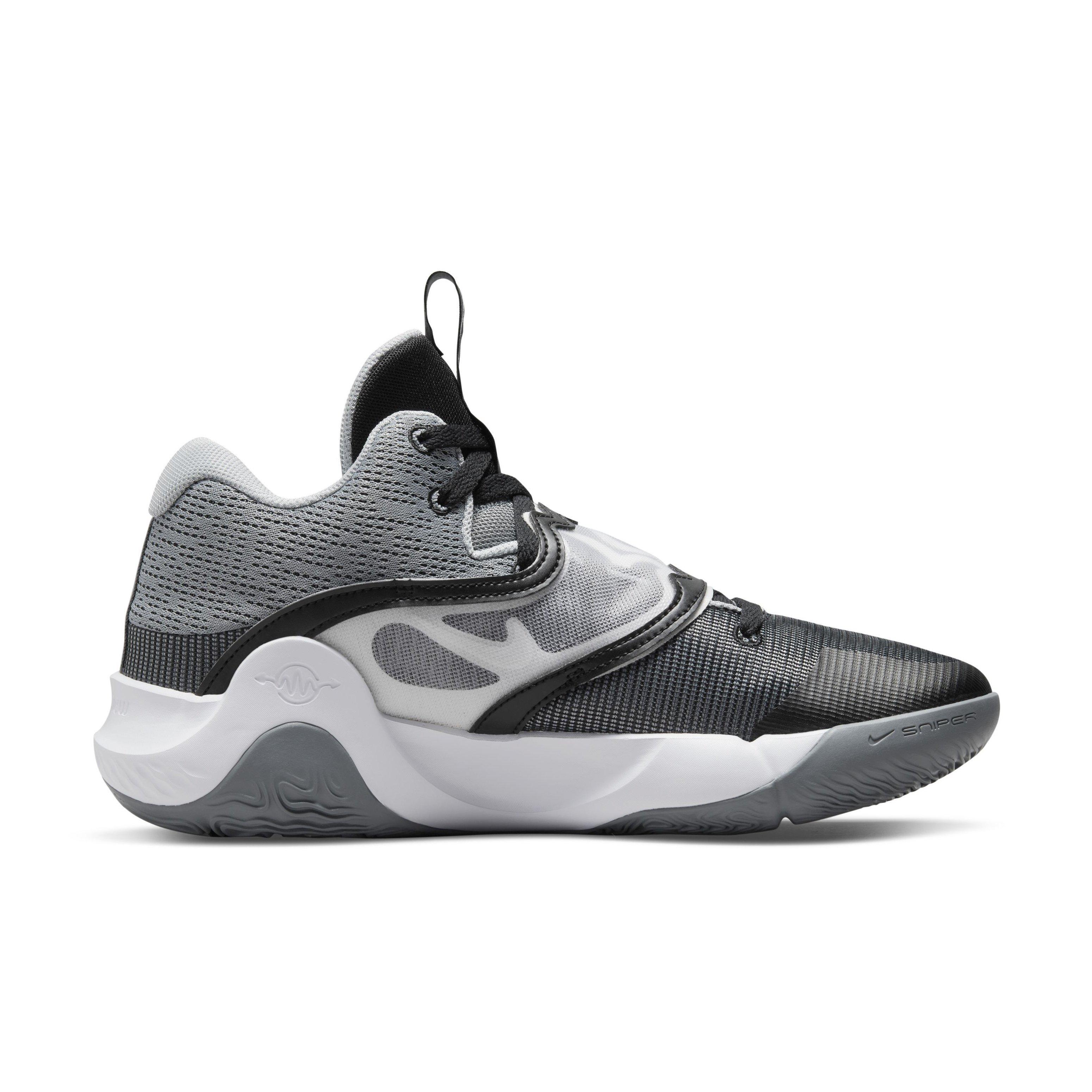 Nike KD Trey 5 X "Wolf Grey/Cool Grey/Black/White" Men's Basketball Shoe - GREY/GREY/BLACK/WHITE Thumbnail View 1