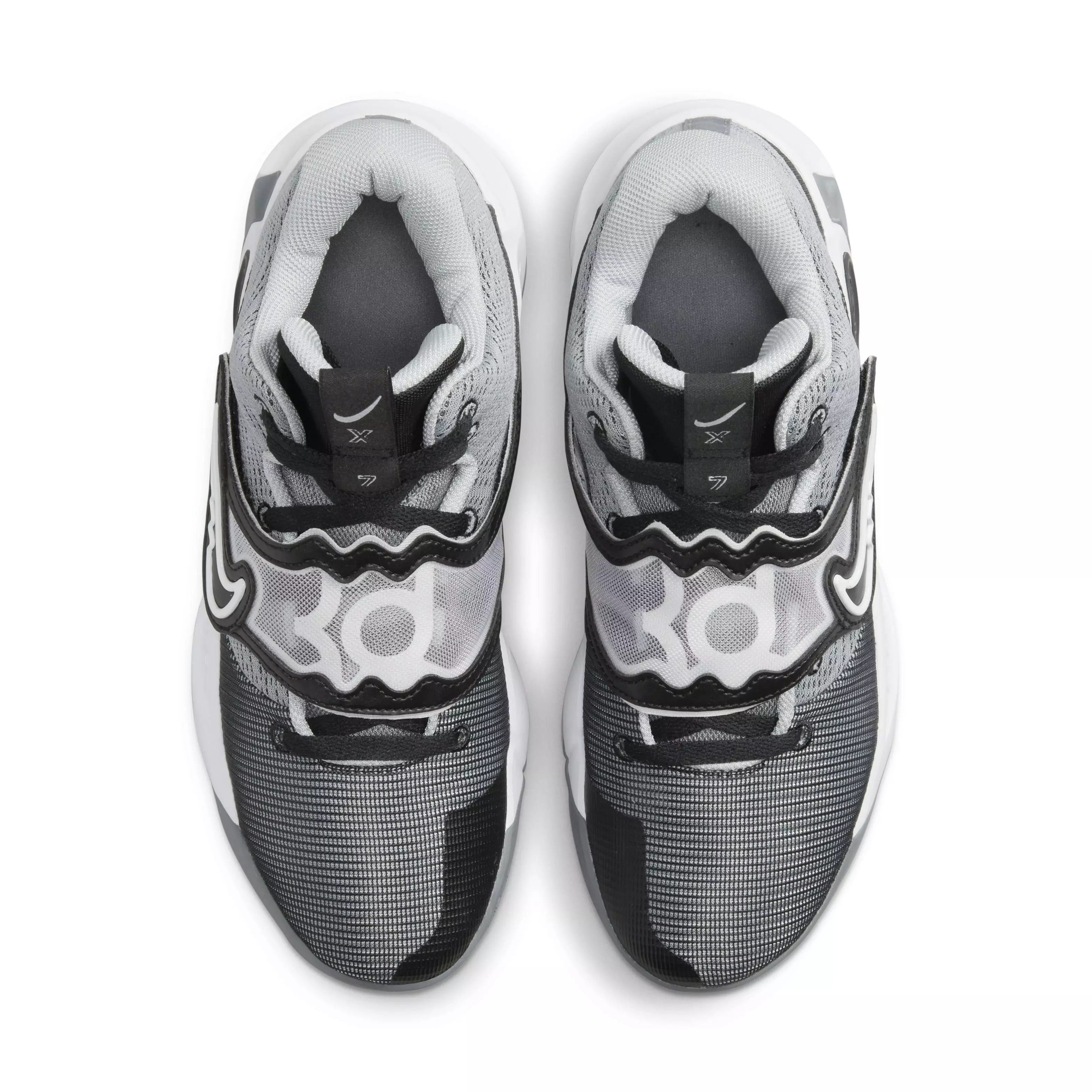 Nike KD Trey 5 X "Wolf Grey/Cool Grey/Black/White" Men's Basketball Shoe - GREY/GREY/BLACK/WHITE