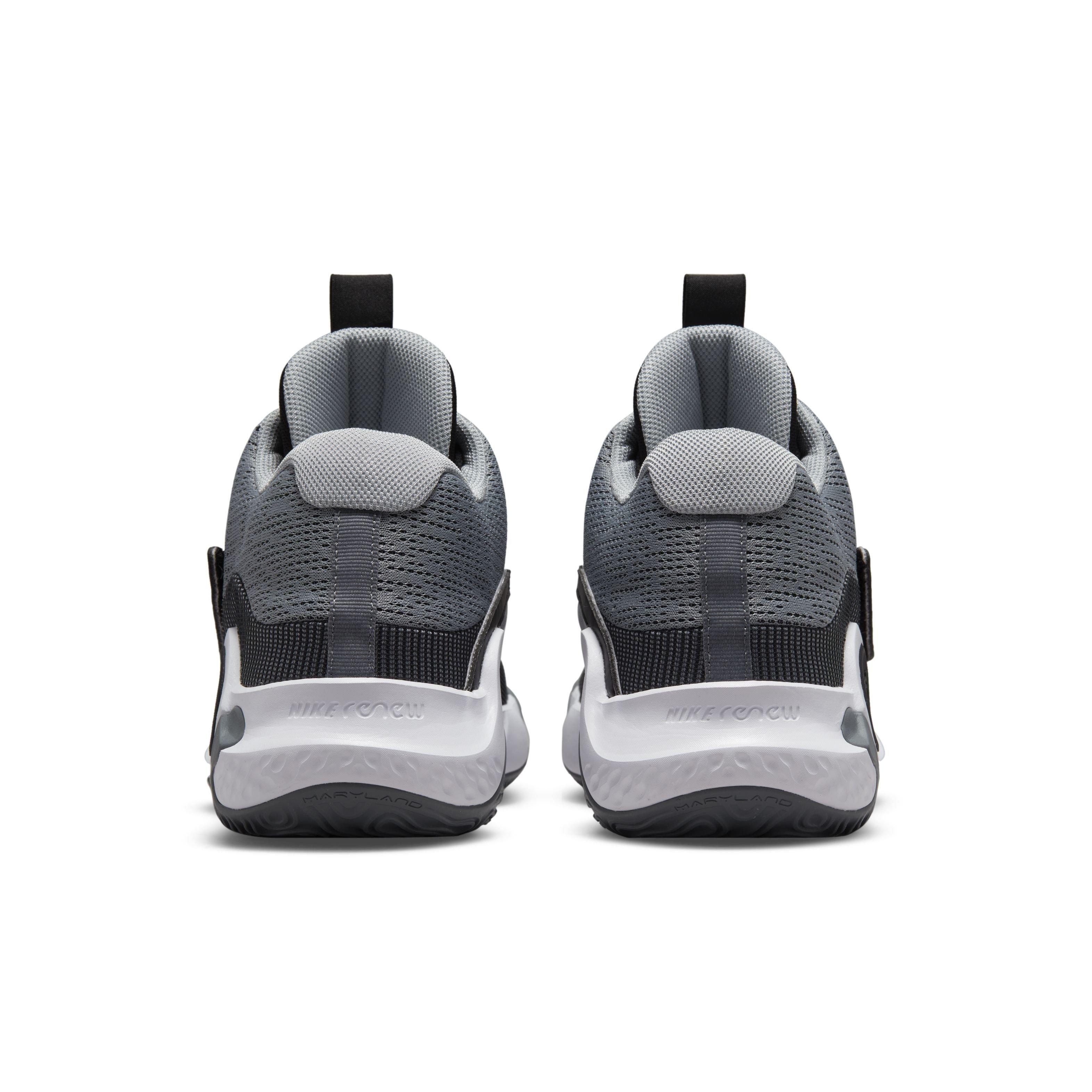 Nike KD Trey 5 X "Wolf Grey/Cool Grey/Black/White" Men's Basketball Shoe - GREY/GREY/BLACK/WHITE Thumbnail View 5