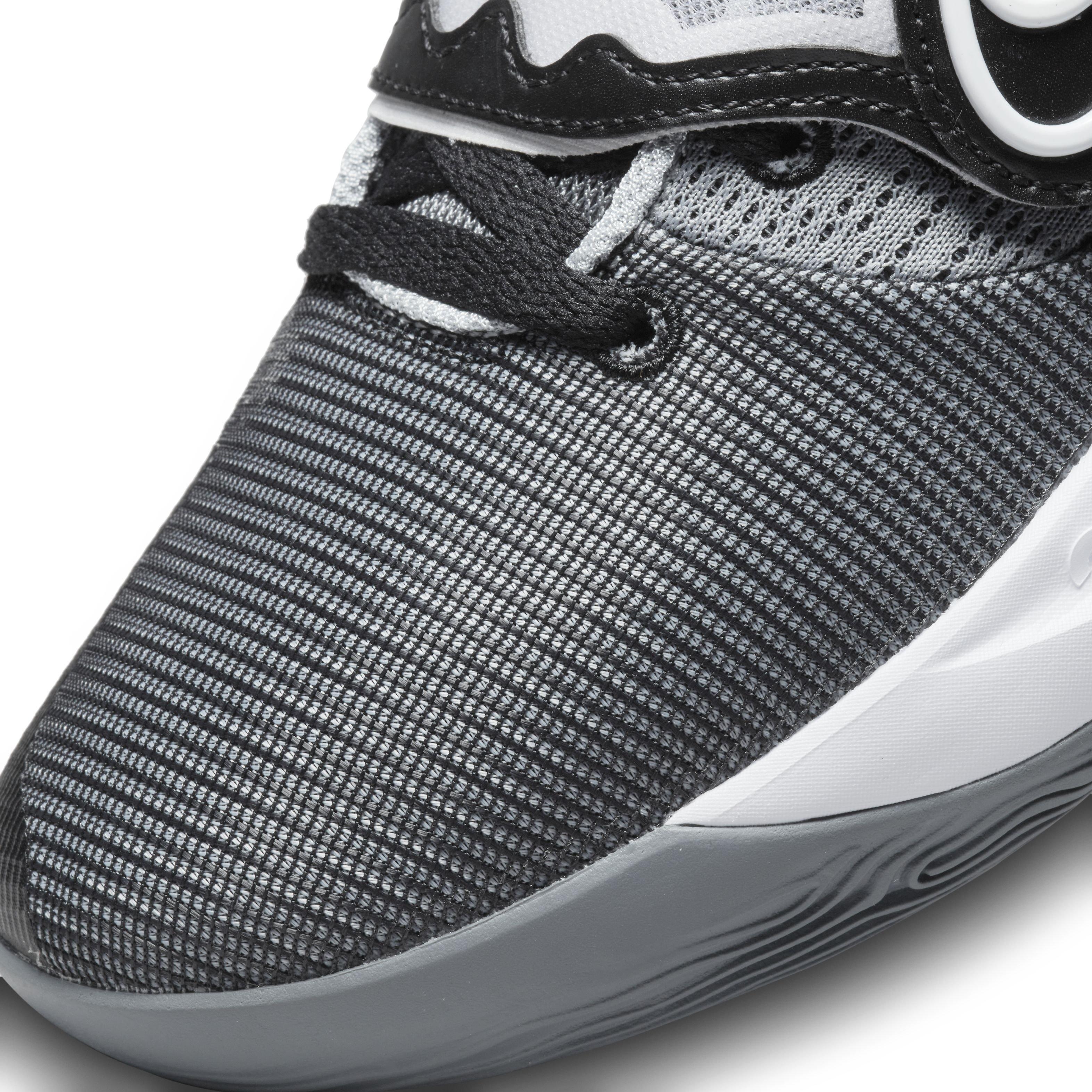 Nike KD Trey 5 X "Wolf Grey/Cool Grey/Black/White" Men's Basketball Shoe - GREY/GREY/BLACK/WHITE Thumbnail View 7