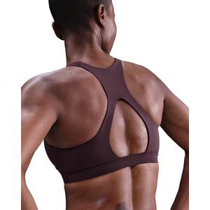 Nike Women's Universa Medium-Support Padded Sport Bra -Burgundy