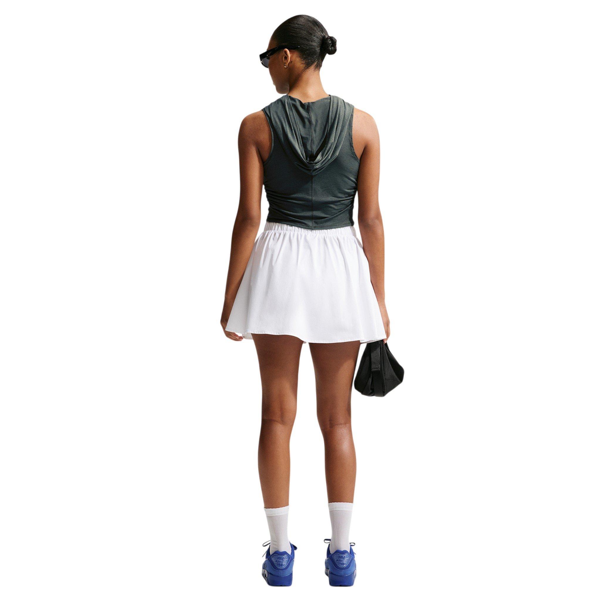 Nike Women's Sportswear Slim Hooded Tank Top - Green - GREEN Thumbnail View 2
