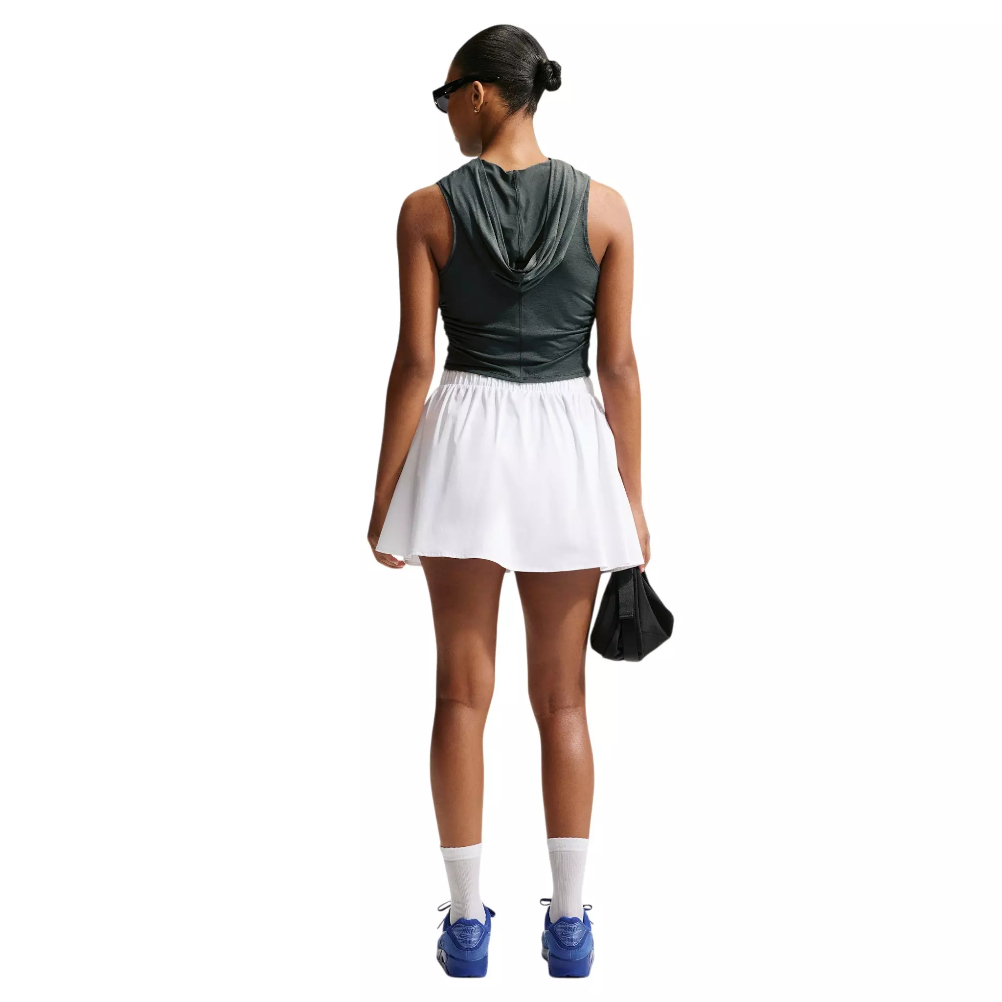 Nike Women's Sportswear Slim Hooded Tank Top - Green - GREEN
