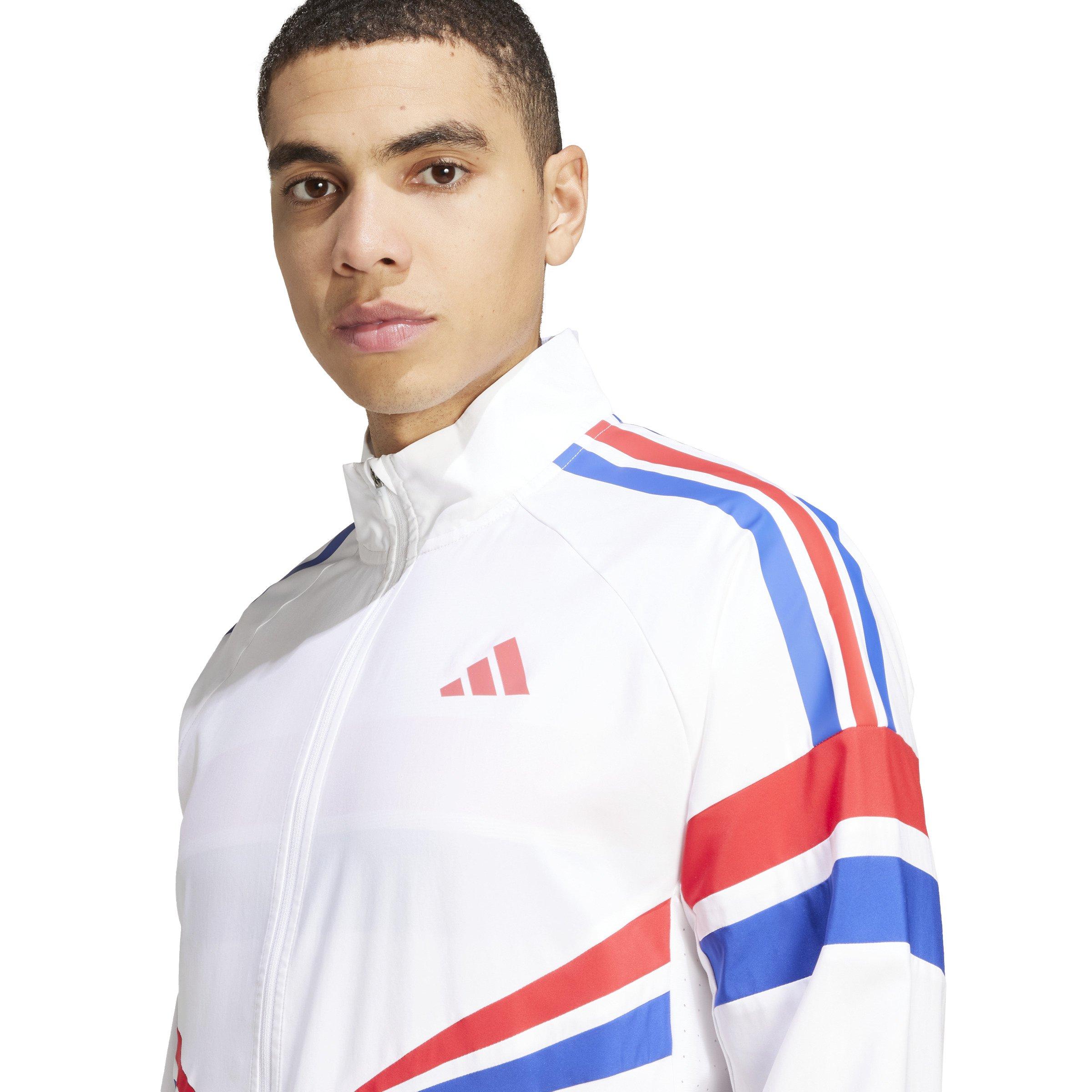 adidas Adizero Retro Men's White Running Jacket