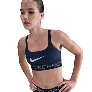 Nike Women's Pro Light-Support Non-Padded Sports Bra - Blue