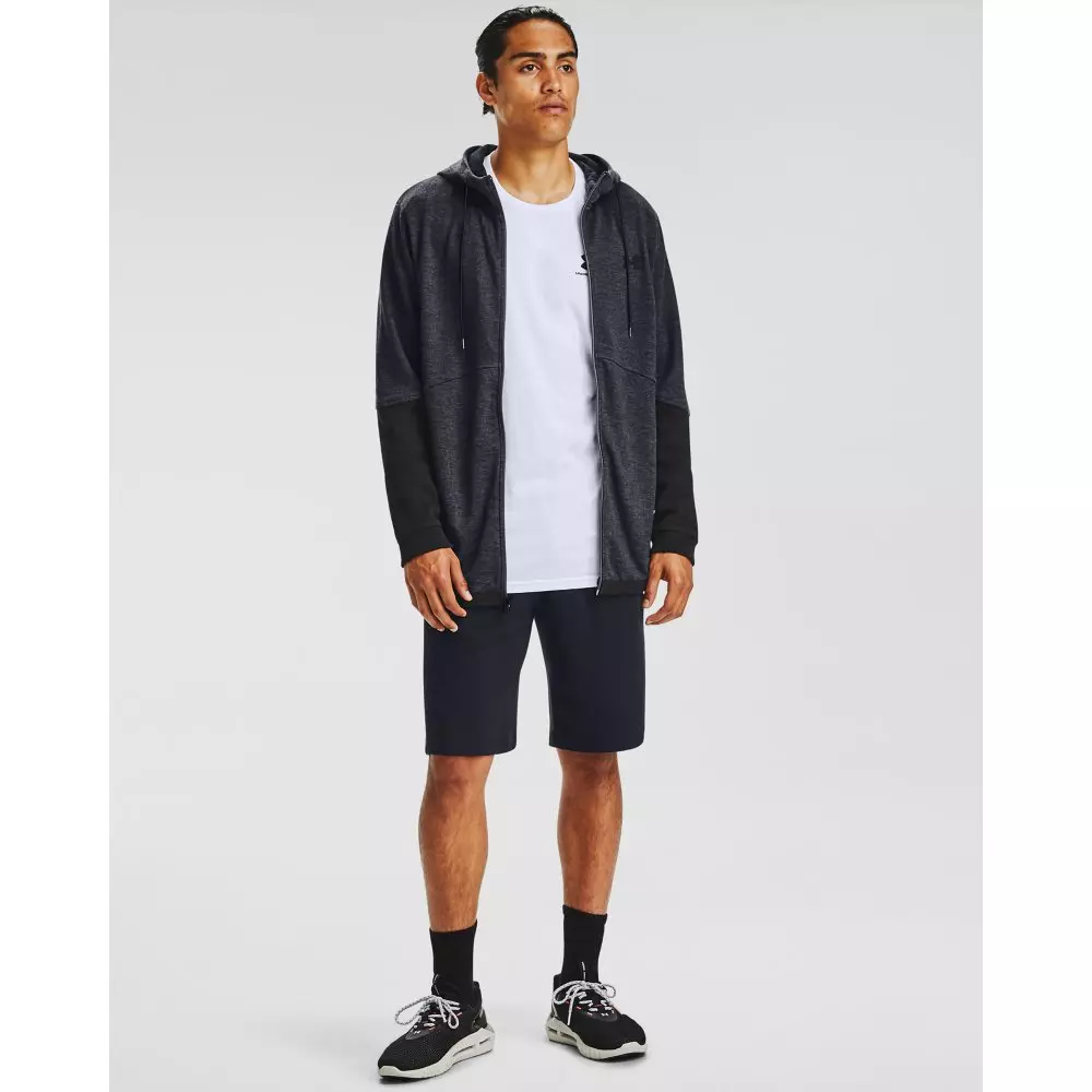 Under Armour Men's UA Sportstyle Left Chest Long Sleeve T-Shirt - WHITE/BLACK