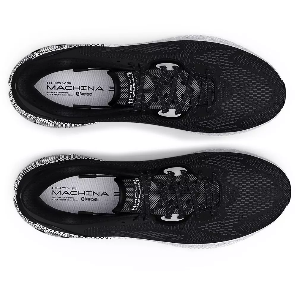 Under Armour HOVR Machina 3 Men's Running Shoe - BLACK/WHITE