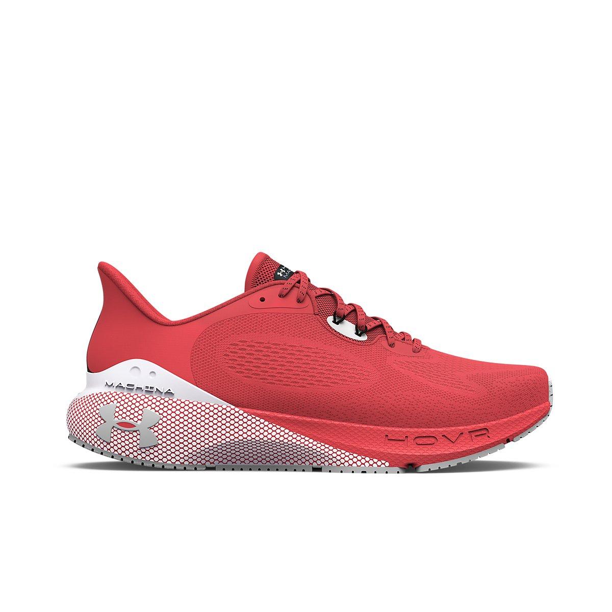 Under Armour HOVR Machina 3 Men's Running Shoe - RED/WHITE Thumbnail View 1