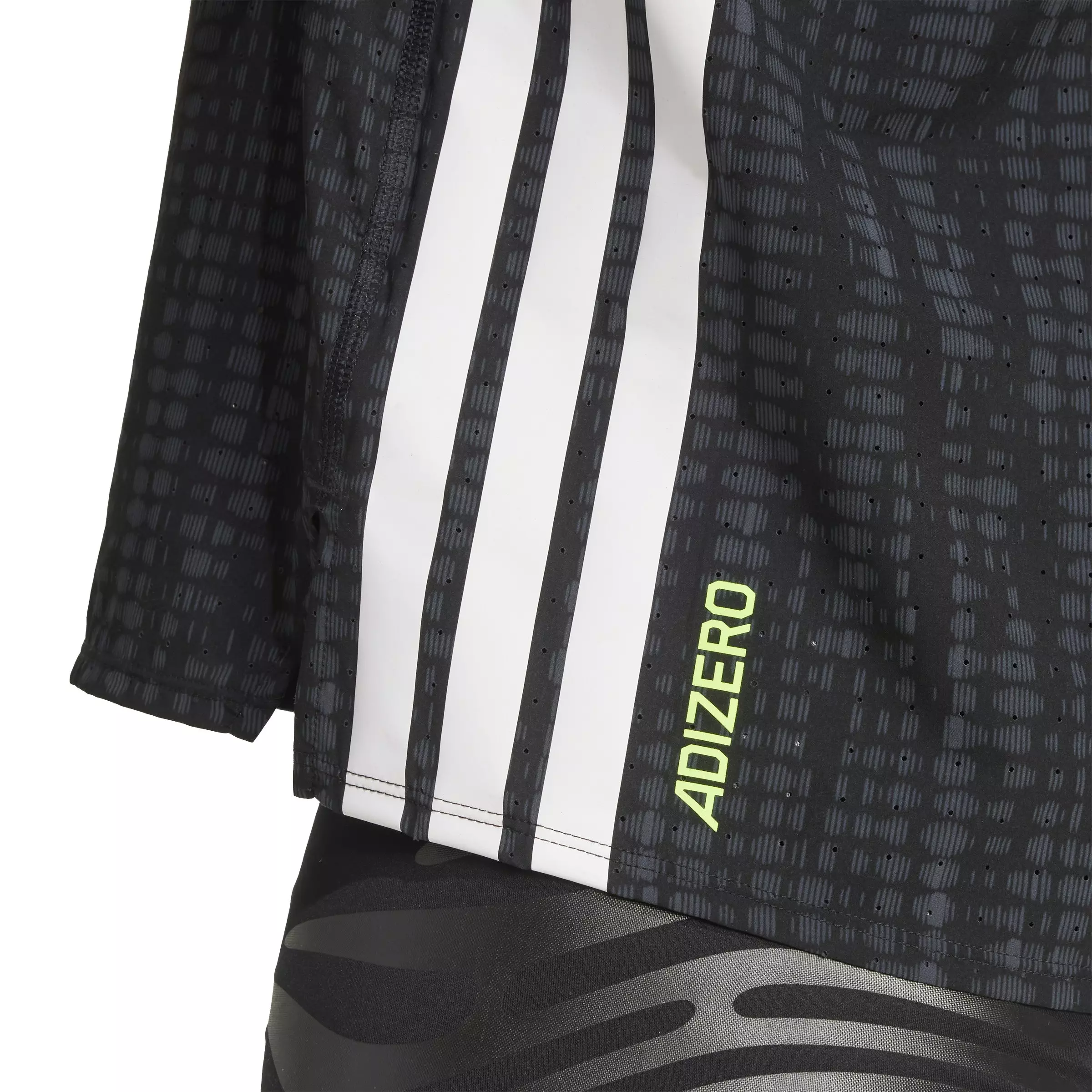 adidas Men's adiZero Running Tank Top - Black - GREY