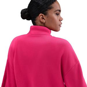 Nike Women's Sportswear Club Fleece Loose Track Jacket - Pink